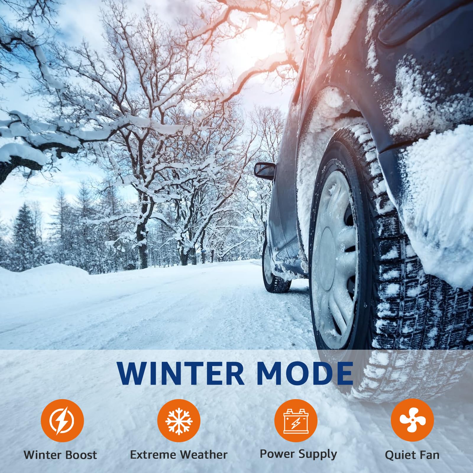 Pchh 12V 24V Car Battery Charger Heavy Duty, 0-15A Automatic Battery Maintainer, Smart Trickle Charger With Auto Shutoffs, Repair, Winter Mode, For Automotive Car Truck Motorcycle Rv Agm Deep Cycle