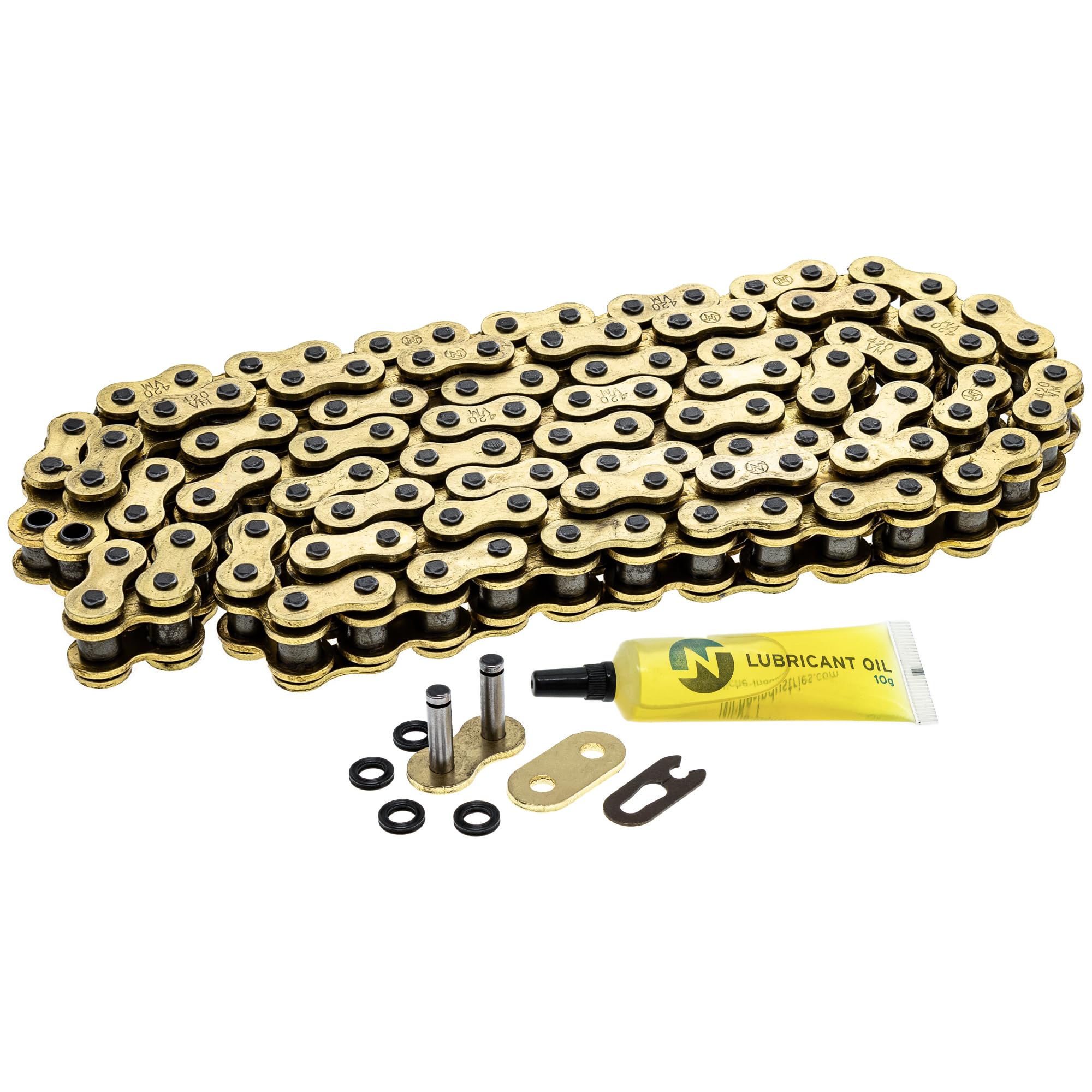 Niche Gold 420 X-Ring Chain 112 Links With Connecting Master Link