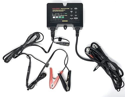 Batteryminder 2012-Agm - Agm Batteries Only - 12 Volt-2 Amp Battery Charger, Battery Maintainer, And Battery Desulfator For Odyssey, Optima * Agm Lead-Acid Batteries
