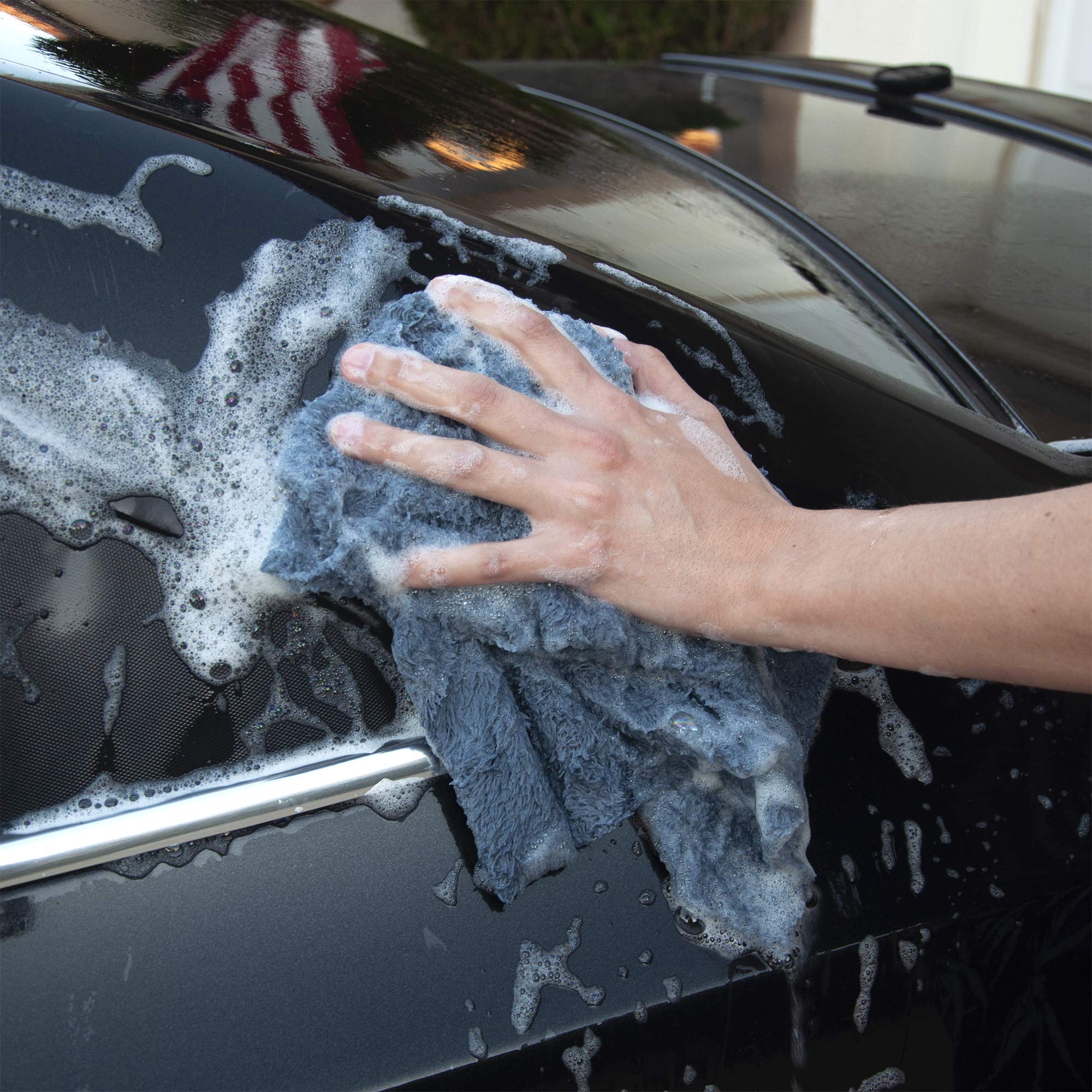 Detailer'S Preference Extra Absorbent Ultra Plush 500Gsm Edgeless Microfiber Towels, Car Detailing & Home, Streak-Free, Lint-Fre