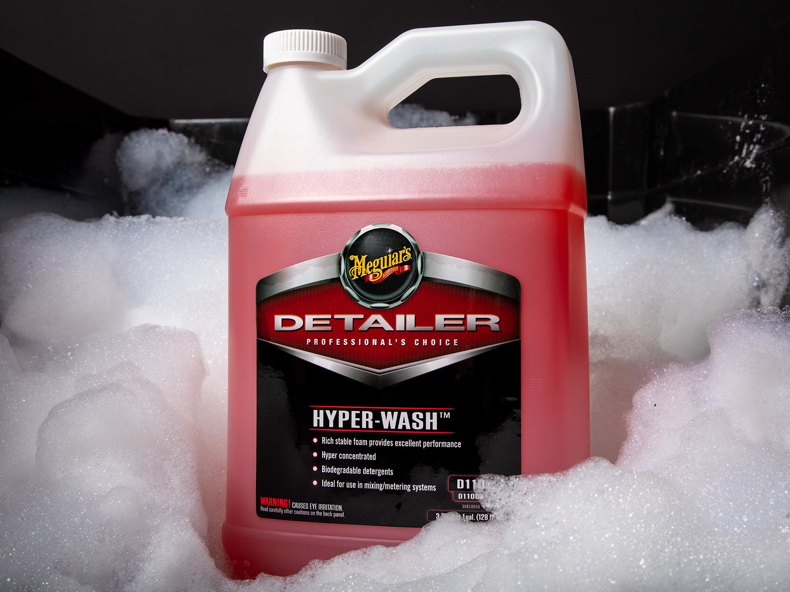 Meguiar'S D111 Hyper-Wash Foaming Car Wash Lifts Off Dirt And Leaves A Rich Shine - 1 Gallon Container (Packaging May Vary)