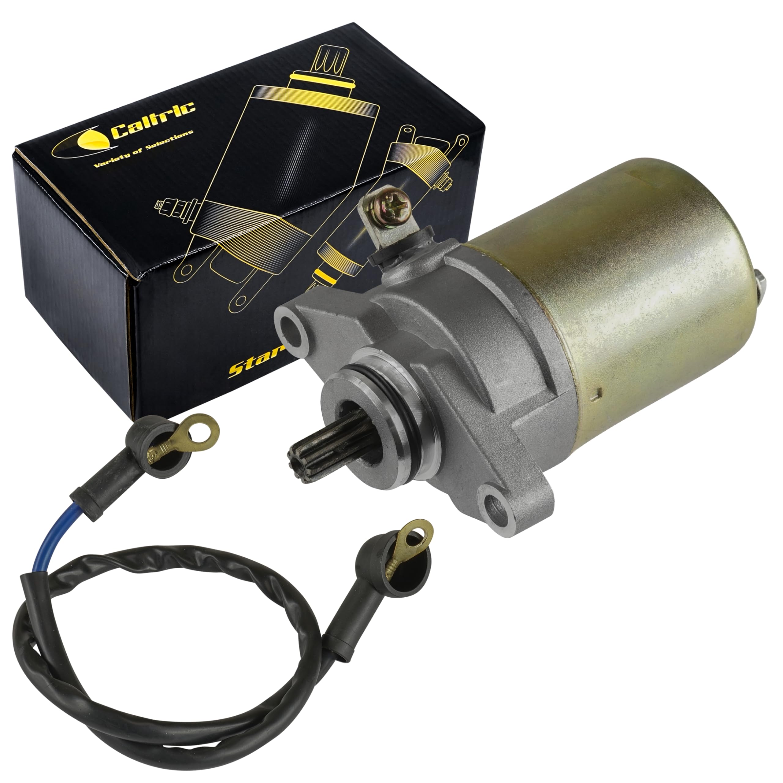 Caltric Starter Compatible with E-Ton Viper 90 90R SS RXL-70 AXL-90 DXL-90 RXL-90 TXL-90 90CC 650511