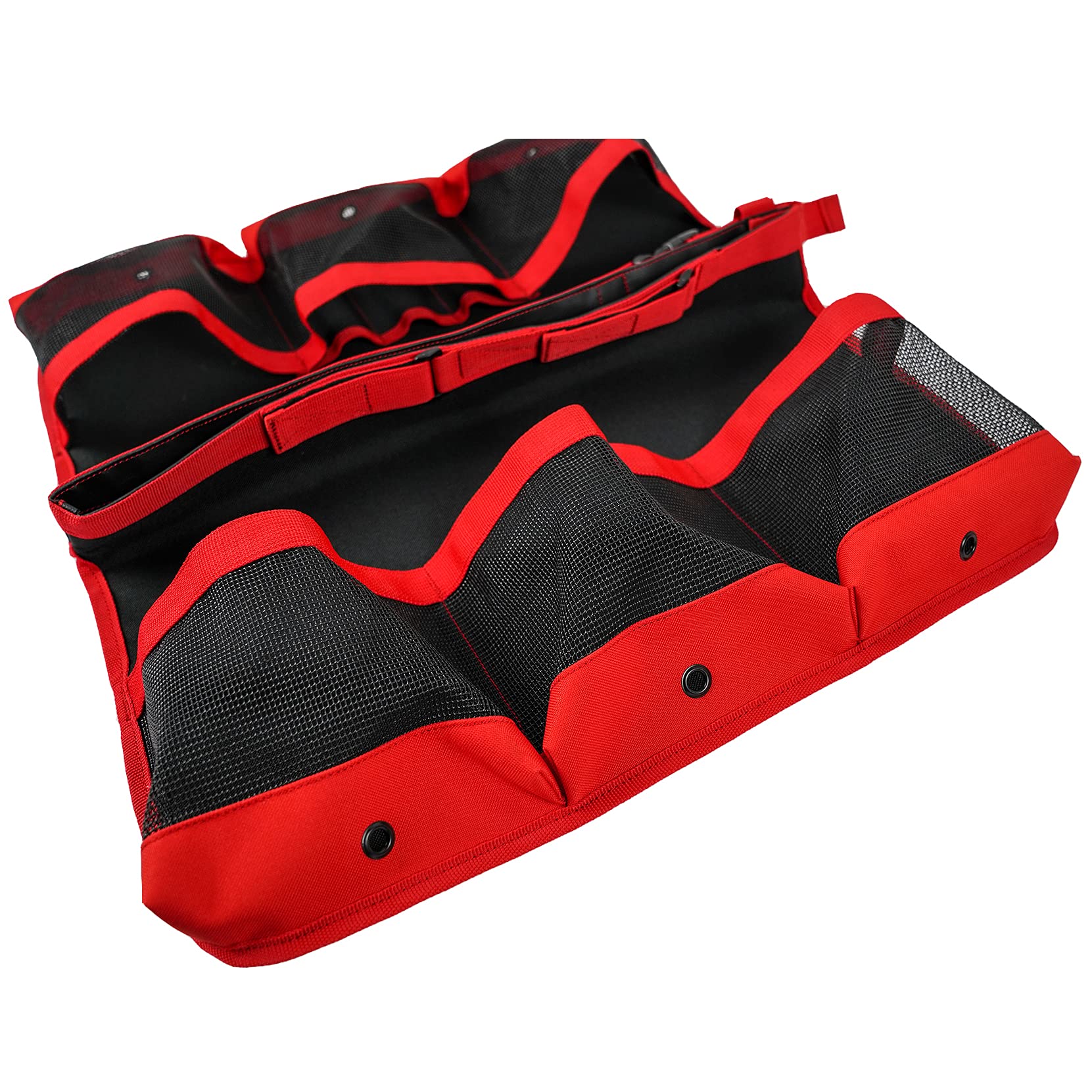 Melotough Bucket Idea Bucket Wash Tool Organizer For Garden Tools Fit 3.5 To 5 Gallon Bucket (Red)