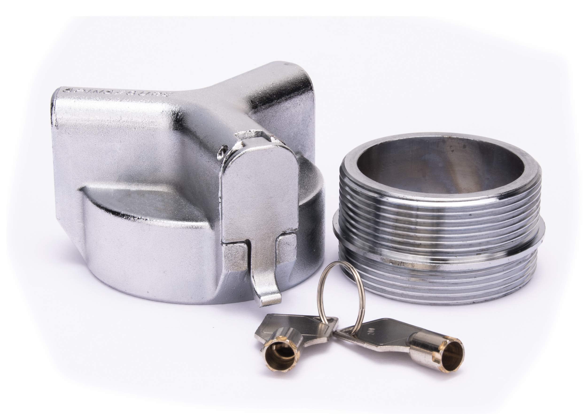 The Flow Security Systems Versalock | Vented Locking Fuel Tank Cap | For Transfer Tanks & Above Ground Commercial Tanks | Preven