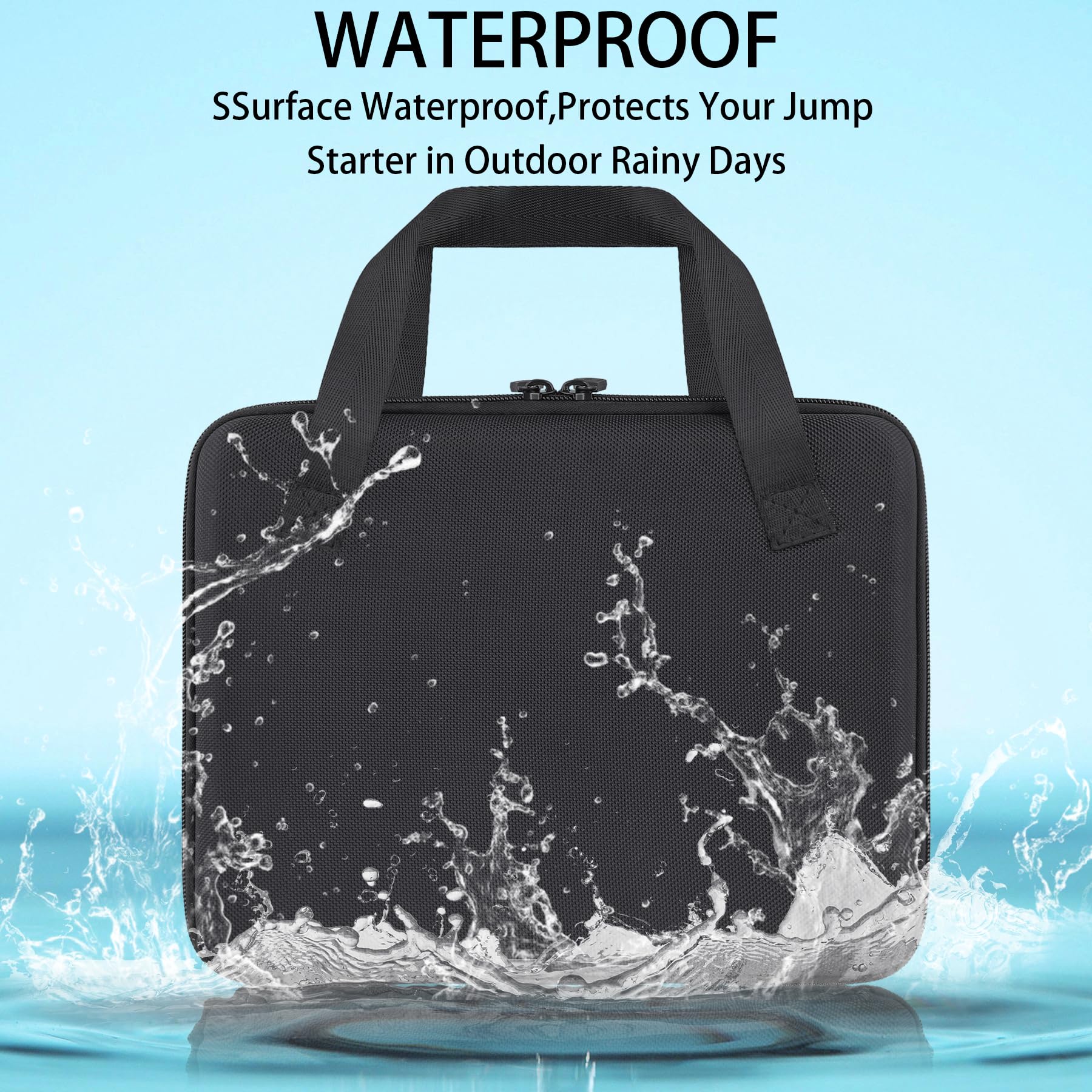 Replacement For Hulkman Alpha100 Jump Starter Hard Carrying Case By Aenllosi(Case Only)