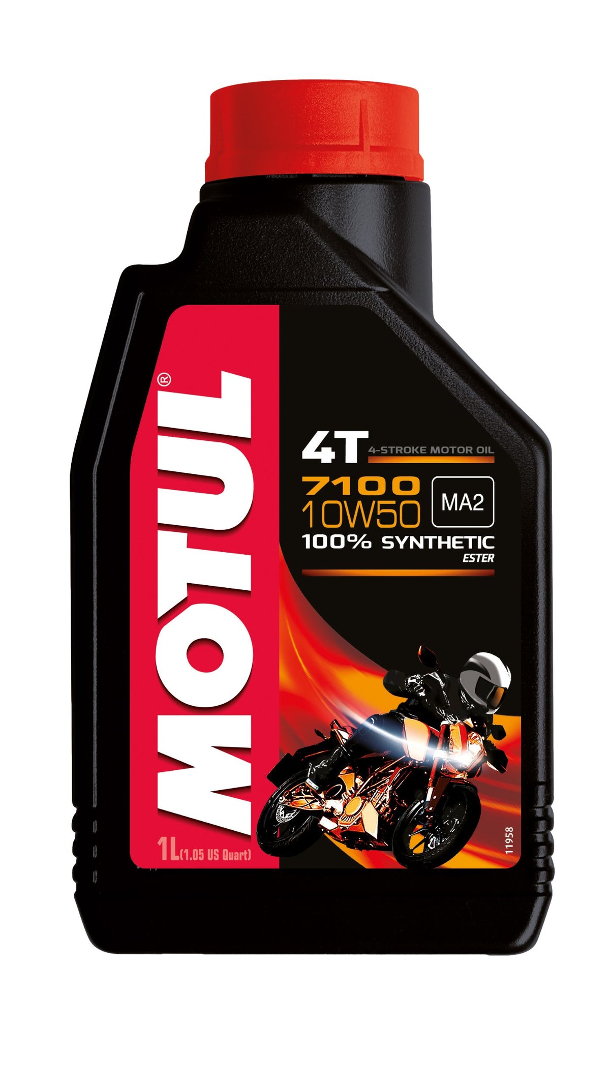 Motul 7100 10W50 100% Synthetic 1-Liter
