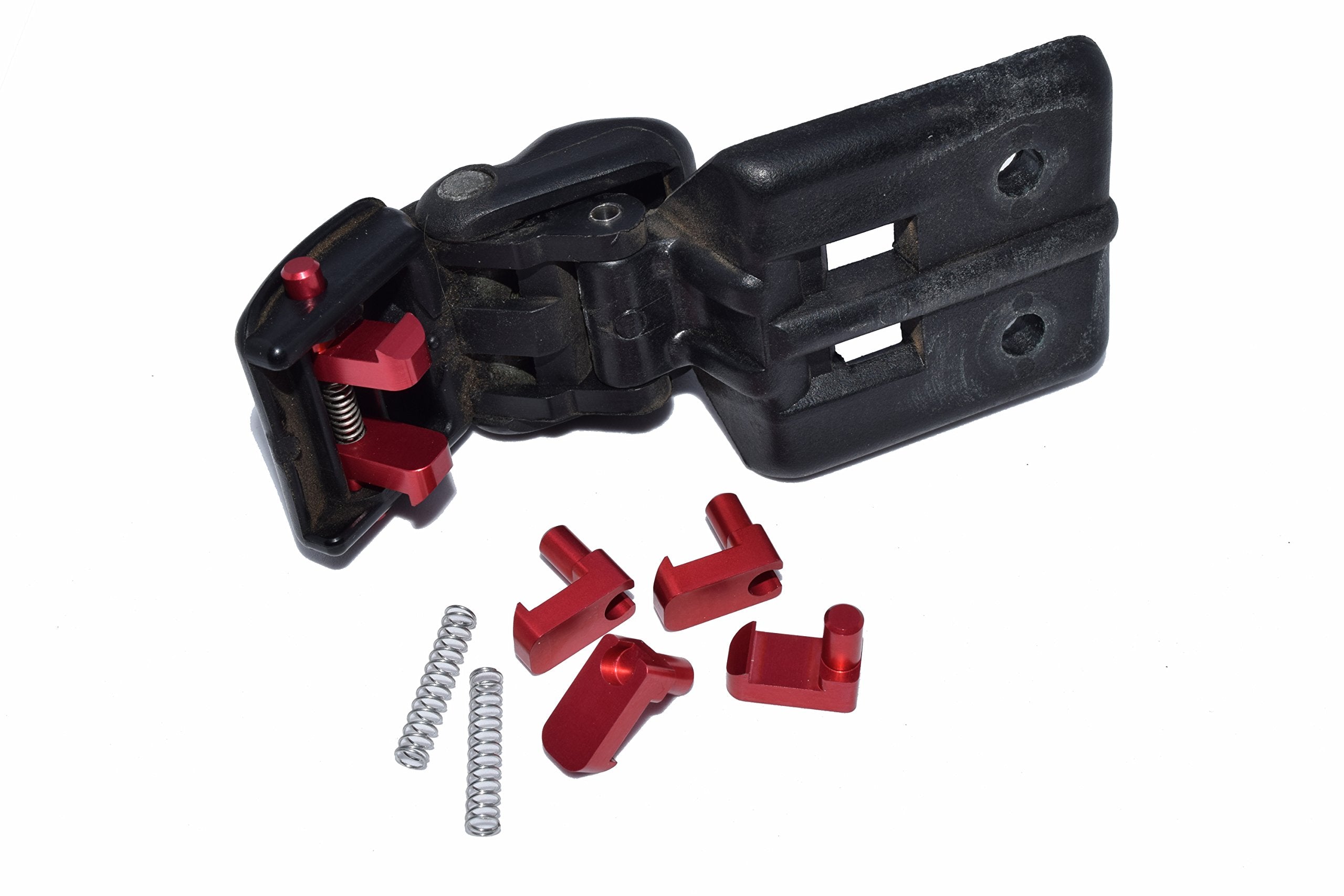 Billet Aluminum Geo Tracker/Suzuki Sidekick Soft Top Roof Latch Rebuild Kit (With Springs)
