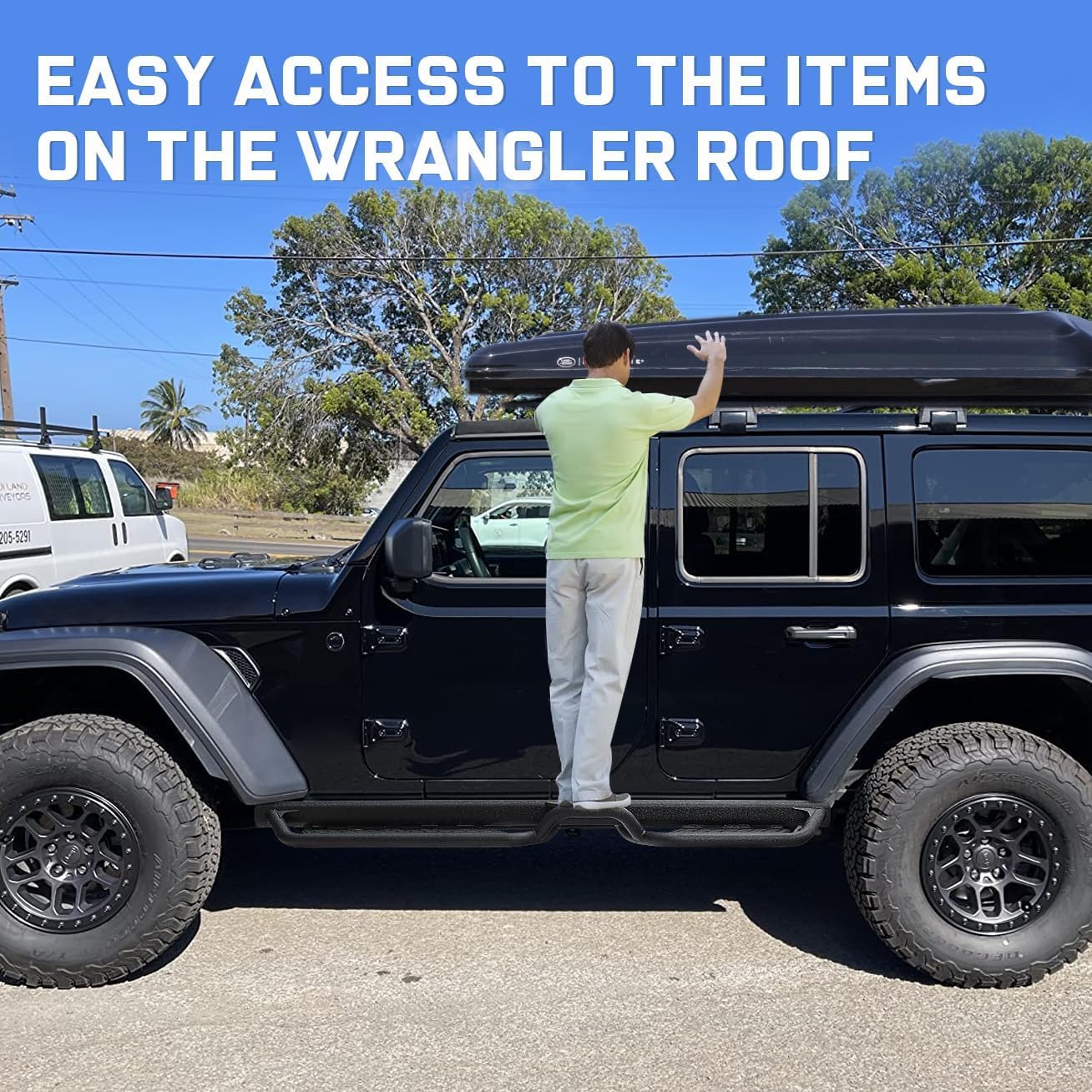 Smanow Running Boards Compatible With 2018-2025 Jeep Wrangler Jl 4 Door. Wrangler Jl Running Boards Step Bars And Black Side Steps Step Bars.