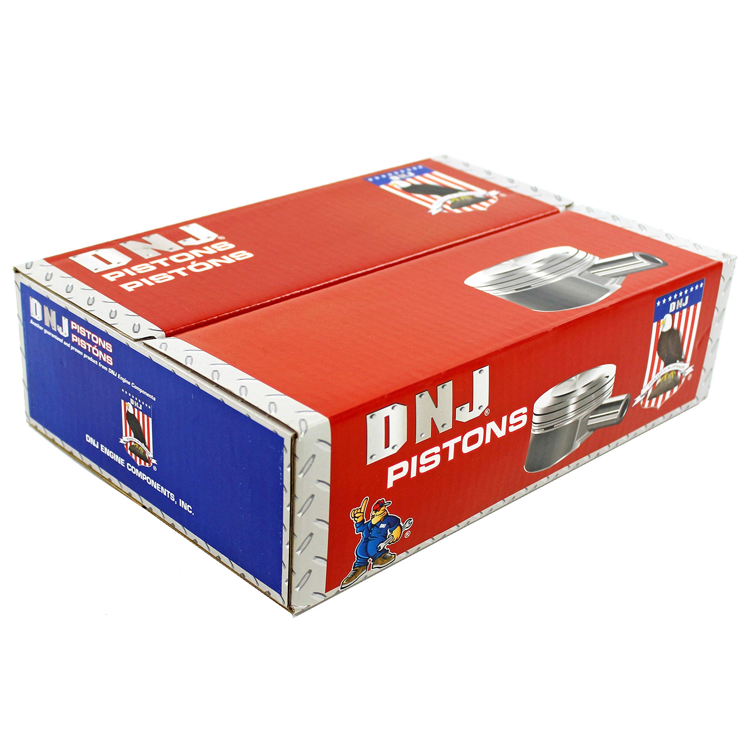 Dnj P4505 Piston Set Standard Size For 03-13 Volvo C30, C70, S40, V50, S60, V70, Xc70, S80, Xc90 2.4L-2.5L L5 Dohc Turbocharged B5254T7,B5254T2,B5254T3,B5244T5