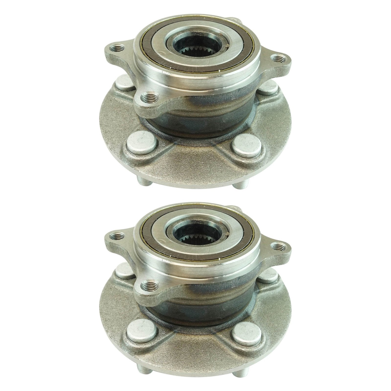 Trq Rear Wheel Hub Bearings Assembly Set Compatible With 2006-2013 Suzuki Grand Vitara 2010-2013 Kizashi
