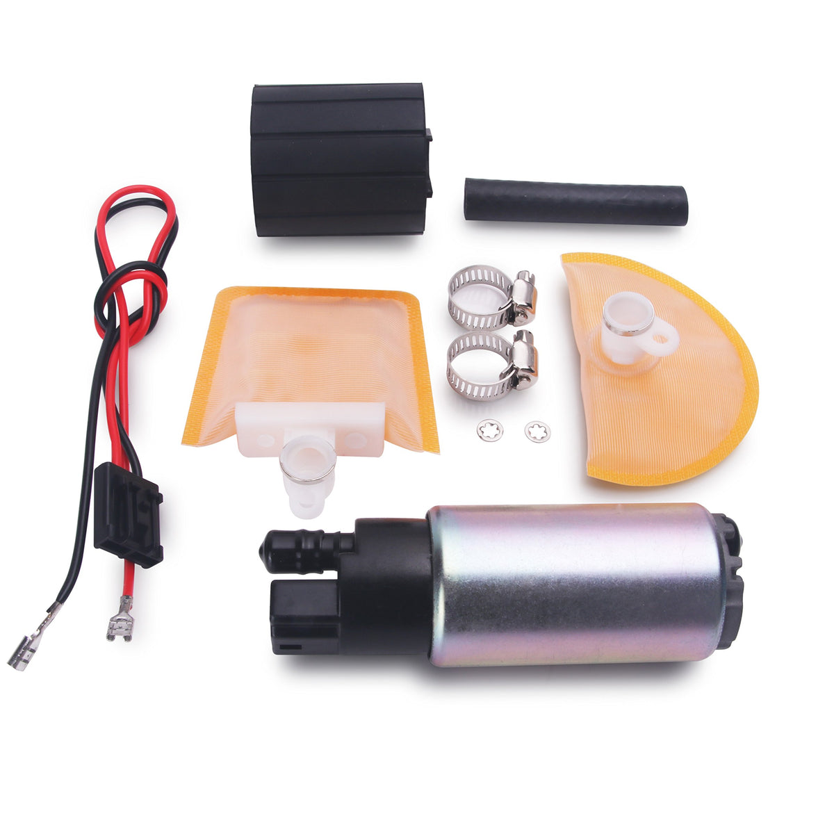 New Electric Fuel Pump Installation Kit Fit Multiple Vehicles E8213, Includes Fuel Strainer & Connector Wire, Electric Fuel Pump Install Kit.