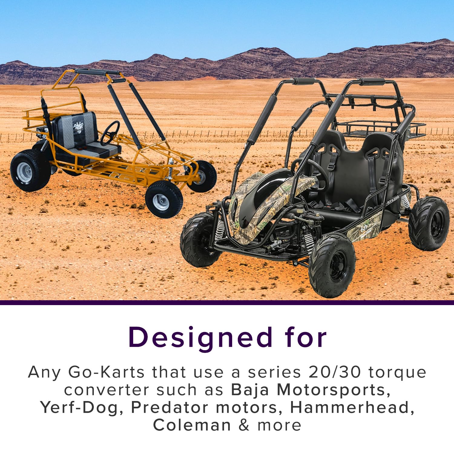 Alveytech 10 Tooth #40/#41/420 Chain Sprocket With 5/8 Bore - For The Baja, Coleman, Hammerhead, Manco, Predator 212Cc 6.5 Hp, Realtree, Yerf-Dog, Mini Dirt Bike, Go-Kart Drive Torque Converter Parts