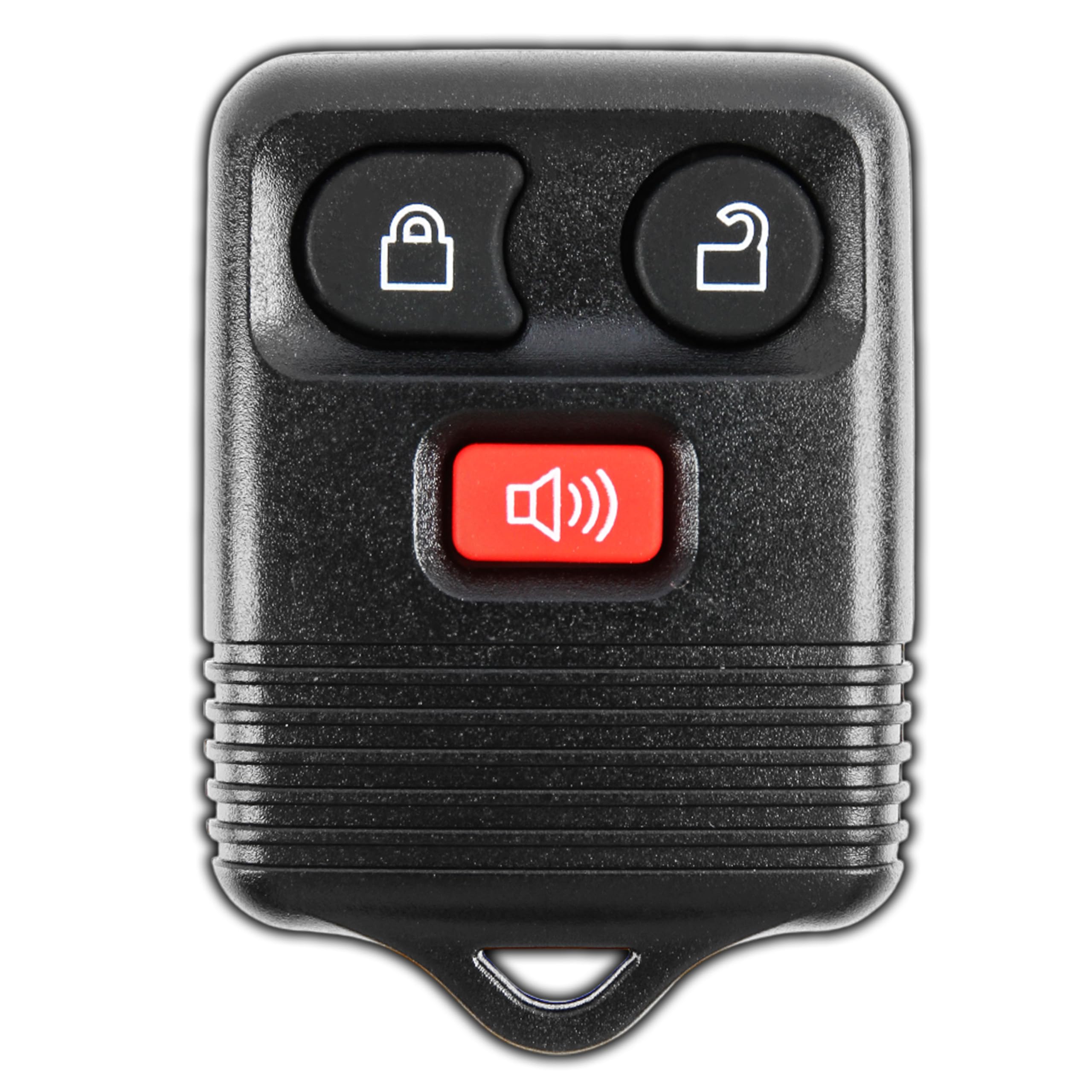 Keylessoption Key Fob Replacement 3-Button For 2005 2006 2007 2008 2009 2010 2011 2012 2013 2014 2015 Ford F150 Explorer Ranger