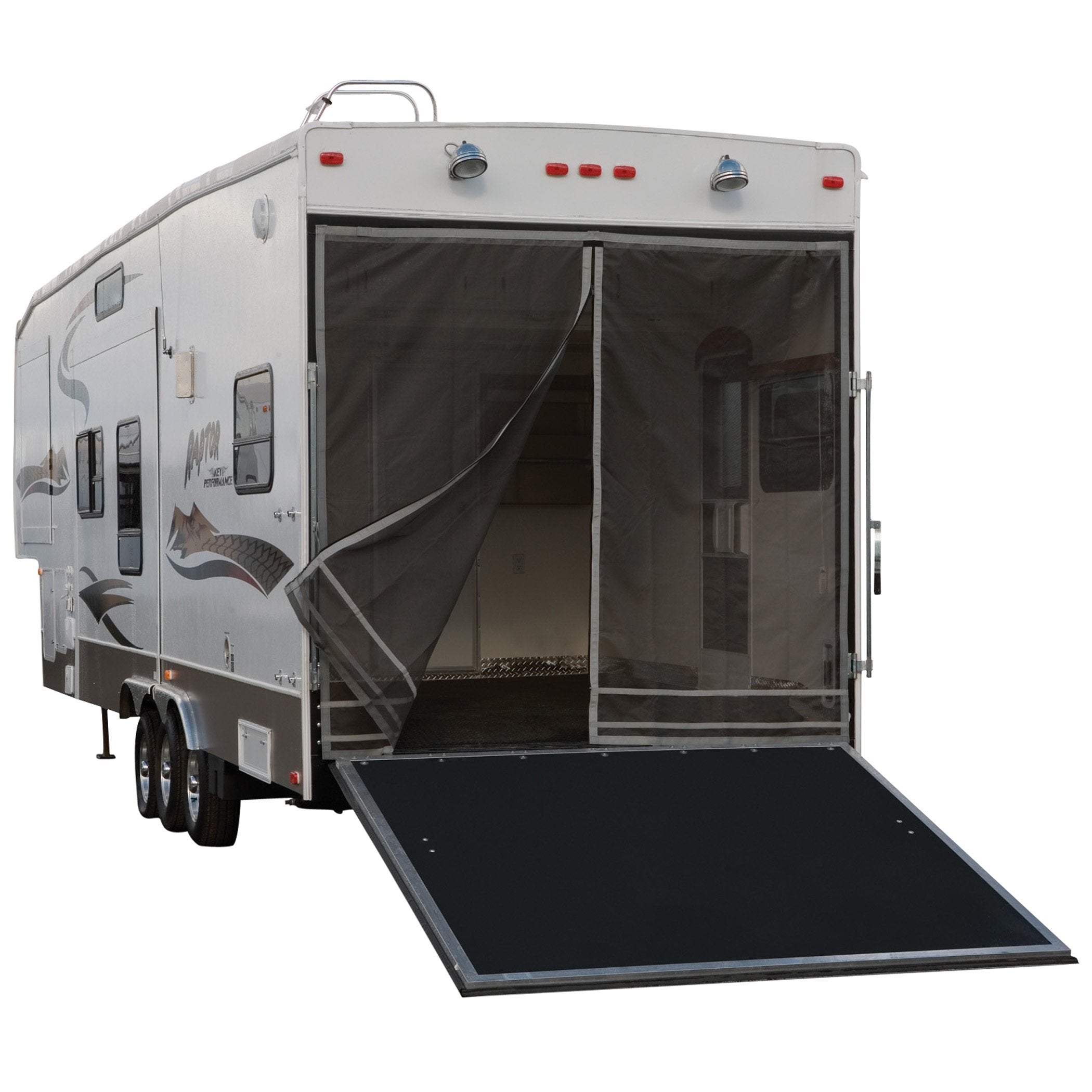 Classic Accessories Over Drive Toy Hauler Screen, Rear Opening 90.5''H, RV Cover, Camper Cover, Travel Trailer Cover