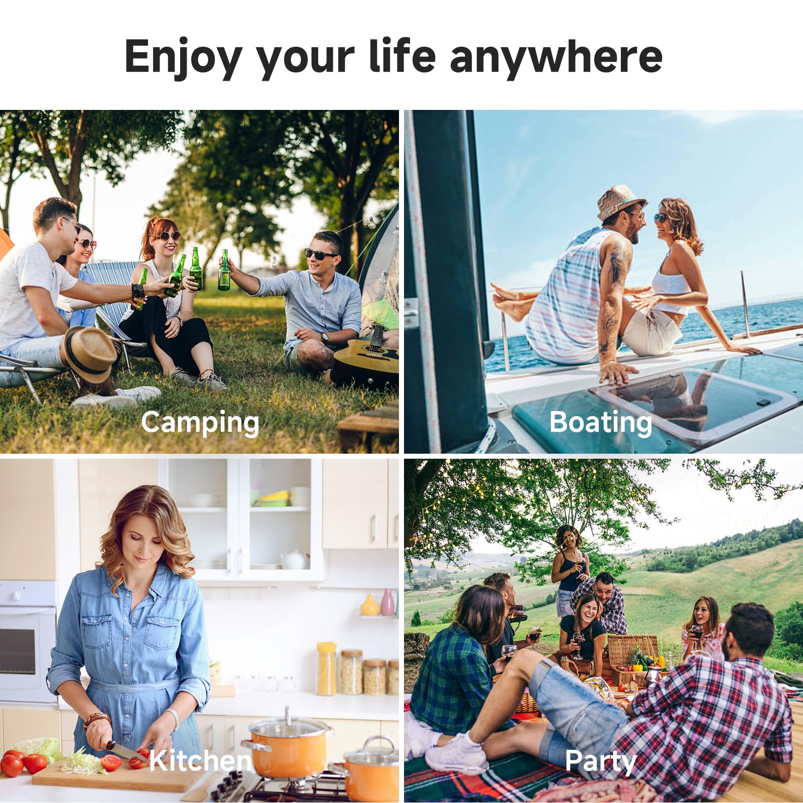 Bodegacooler 12 Volt Car Refrigerator,38 Quart Portable Freezer,Car Fridge Dual Zone App Control,36L -4?-68? Electric Compressor