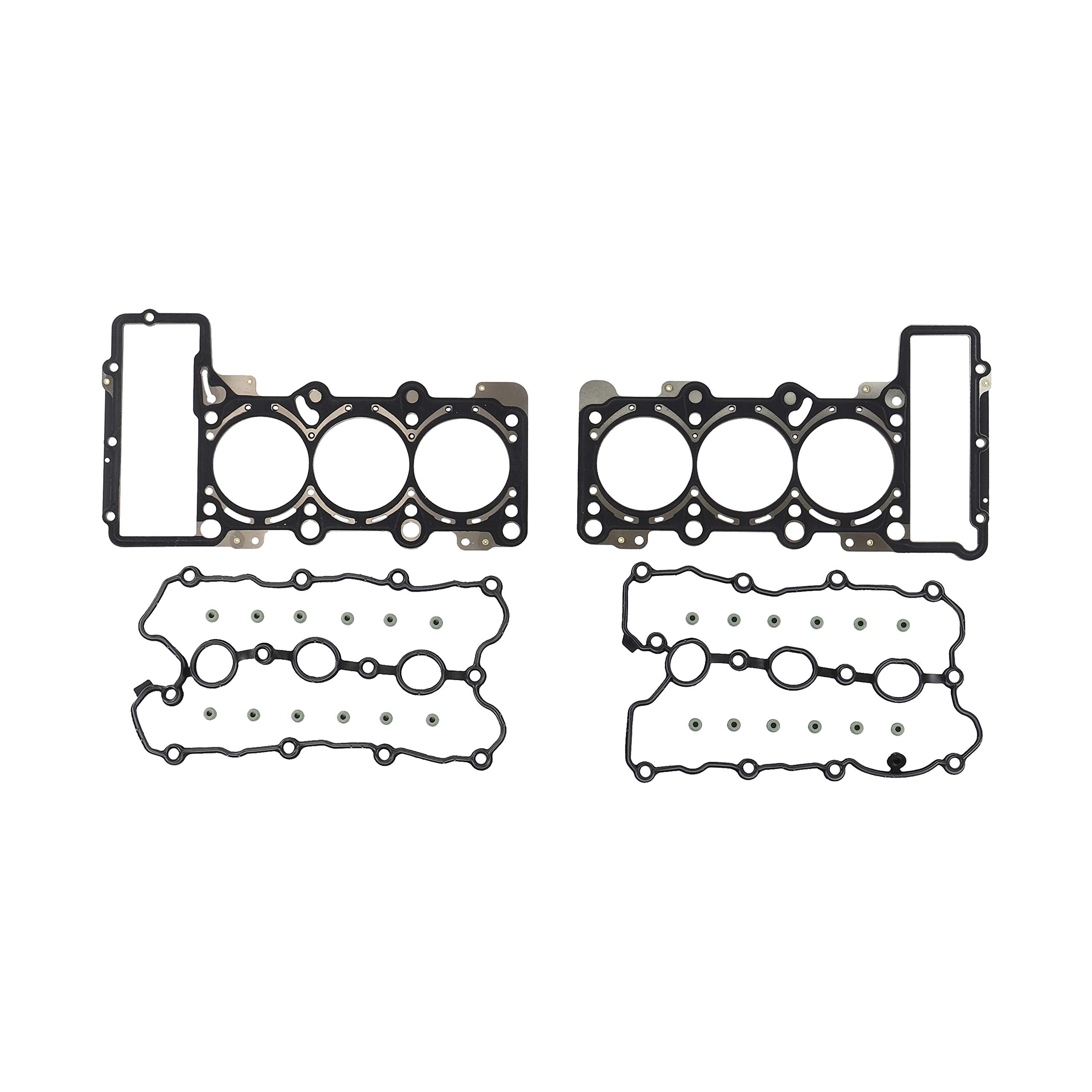 DNJ FGS8014 Full Gasket Sealing Set for 2005-2009 / Audi / A4, A4 Quattro, A6, A6 Quattro / 3.2L / DOHC / V6 / 24V / 3123cc / BKH