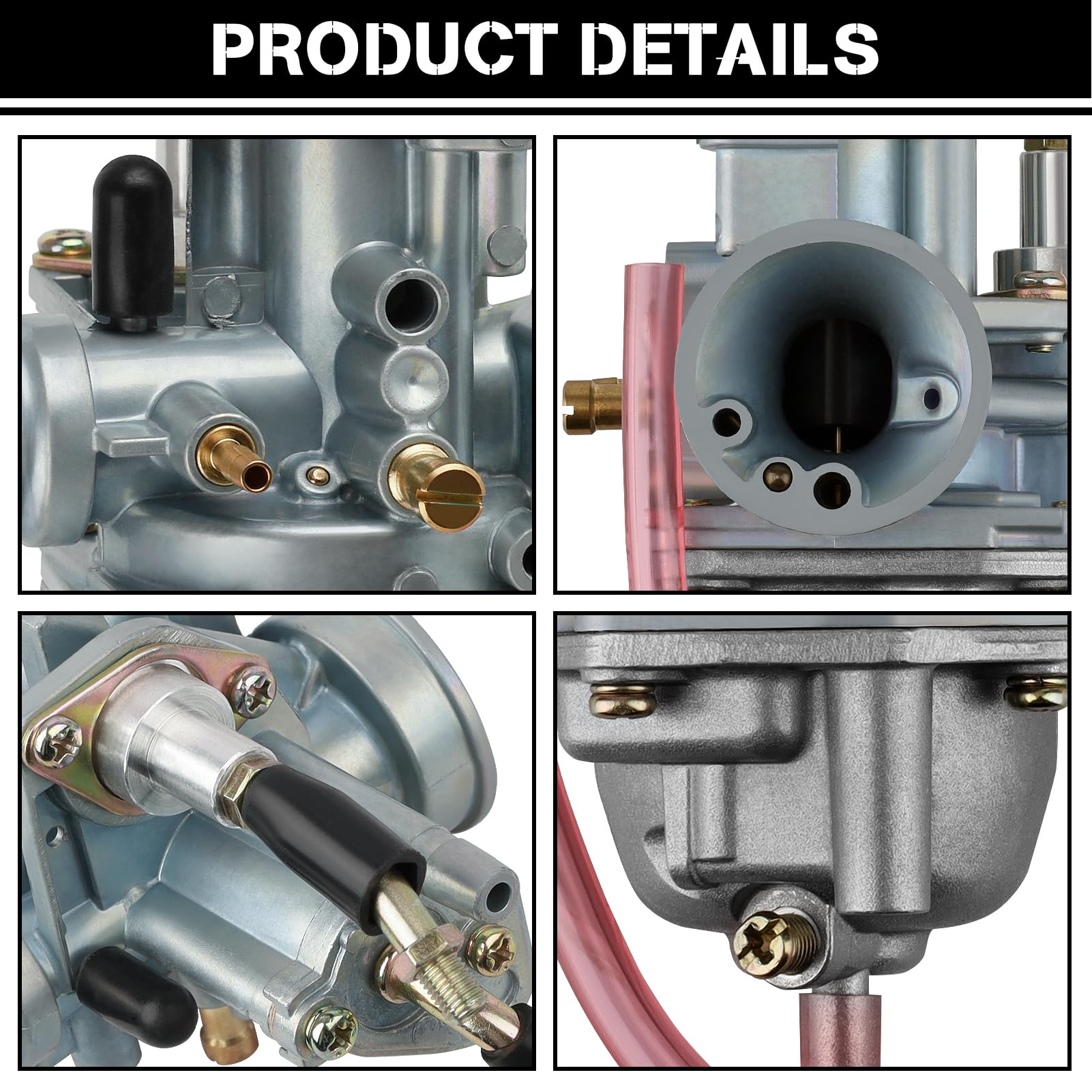 Carburetor For Polaris Predator 50/90 Scrambler 50/90 Sportsman 90 E-Ton Viper 50/90 90Cc 100Cc Atv Yamaha Jog 90 100 90Cc 100Cc 4Dm Manual Choke Carburetor