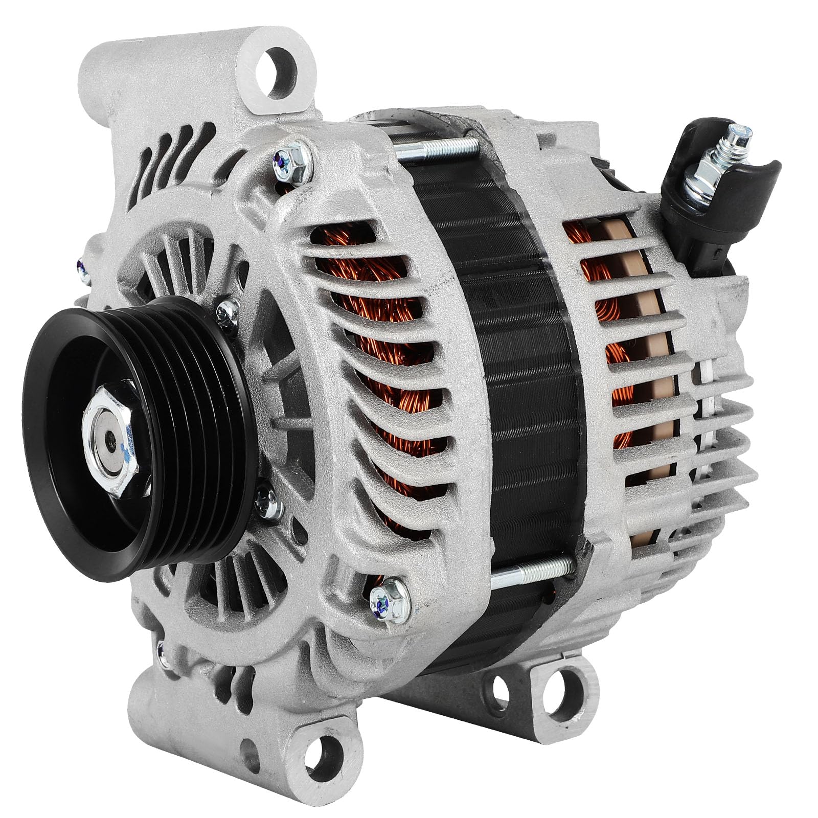 SCITOO Alternator Fits for Ford for Fusion 3.0L 2006-2009,for Lincoln for Zephyr 3.0L 2006,for Mercury for Milan 3.0L 2006-2009-