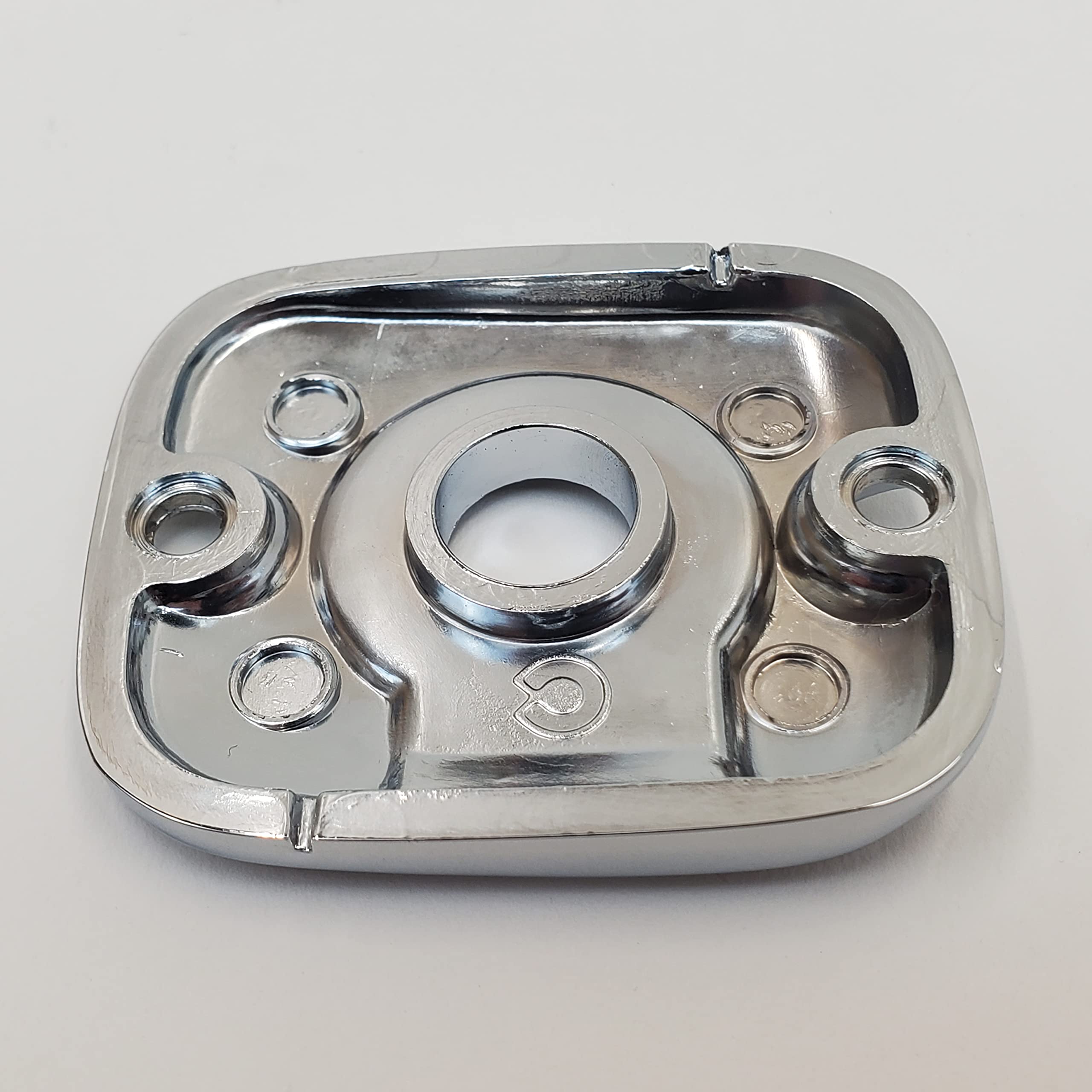 Front Brake Master Cylinder Chrome Cover W/Gasket For 1996-2007 Harley Electra Glide, Street Glide, Road Glide, Road King, 1996+ Softail & Dyna, 2002-2017 V-Rod & 1996-2003 Sportster Hd# 45004-96