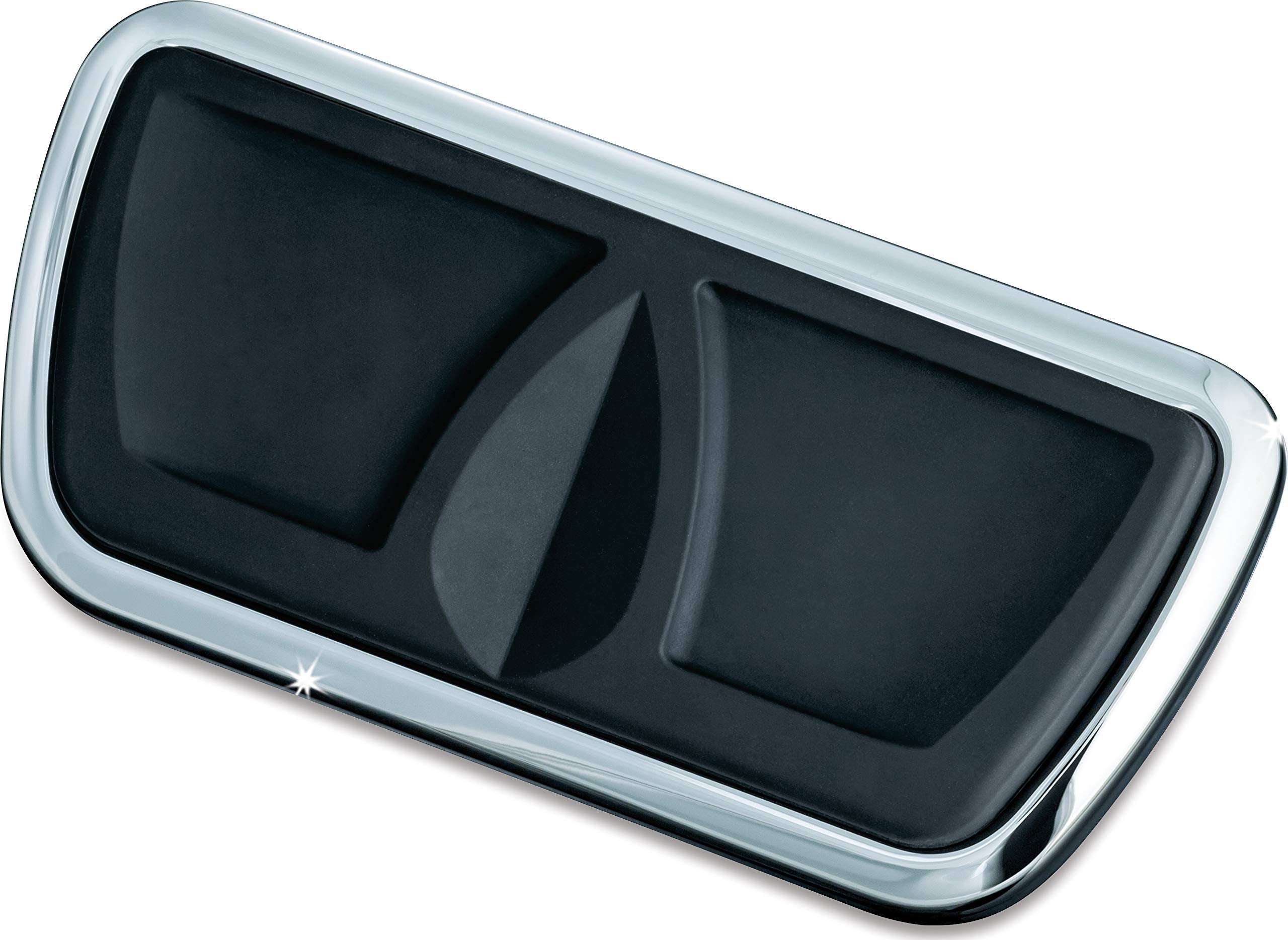 Kuryakyn 4310 Motorcycle Foot Control: Kinetic Brake Pedal Pad For 1980-2019 Harley-Davidson Fl Motorcycles, Chrome