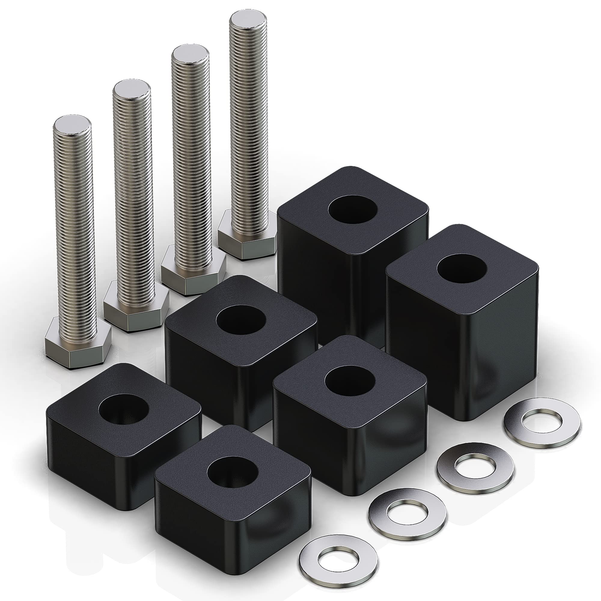 Reno Seat Spacers, Front Driver Or Passenger Recline Lift Kit 3/4''-2.25'' Compatiable With F150 2015+ | F250/F350/F450 Super Du