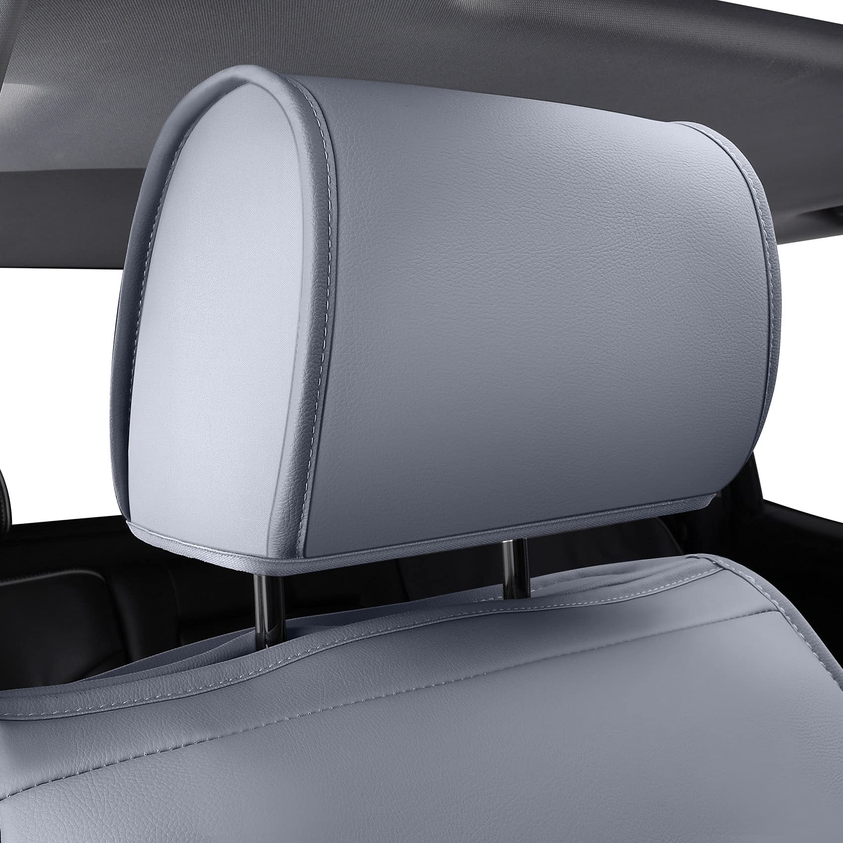 Luckyman Club Chevy Silverado/Sierra X04-S3 Front Seat Cover, Fit 2007-2025 1500/2500Hd/3500Hd Crew, Regular, Double/Extended Ca