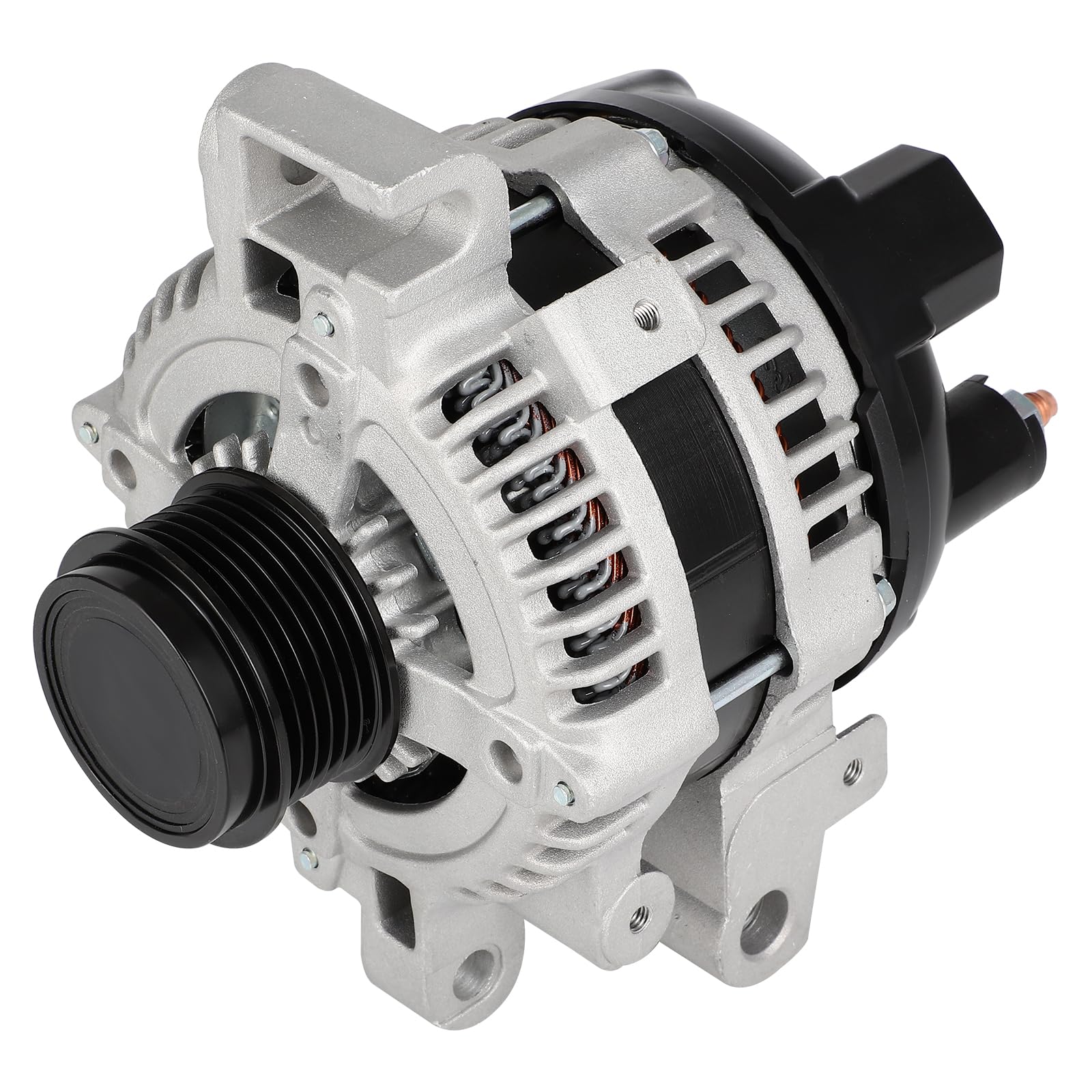 SCITOO Alternator Fits for Chevrolet for Camaro V6 3.6L 2012-2015 - 12V 140Amp CW SD6 Groove Pulley, Replace OE 11787 AND0641 AL