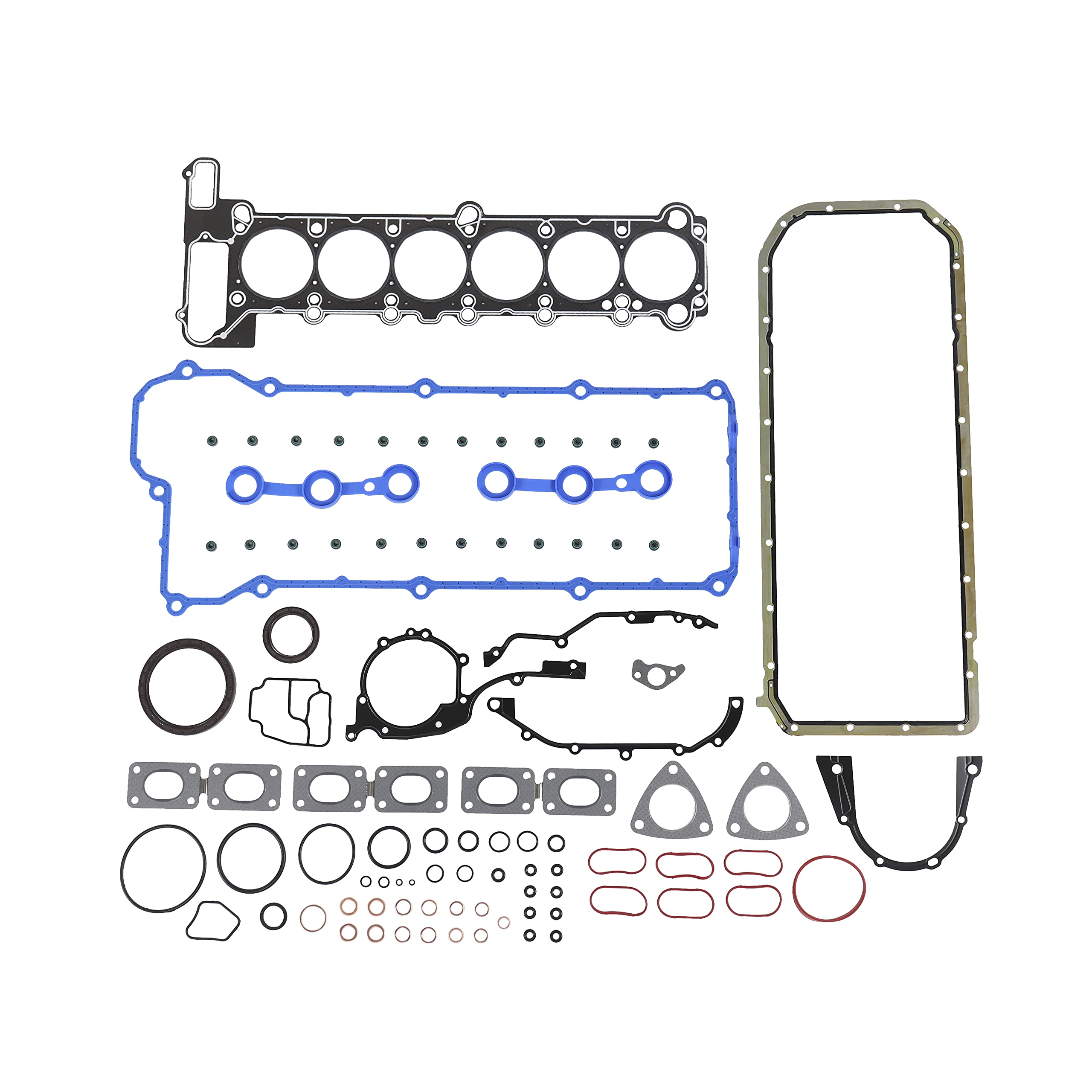 Dnj Fgs8053 Full Gasket/Sealing Set For 93-95 Bmw 325I, 325Is, 525I 2.5L L6 Dohc Naturally Aspirated M50Tu,M50