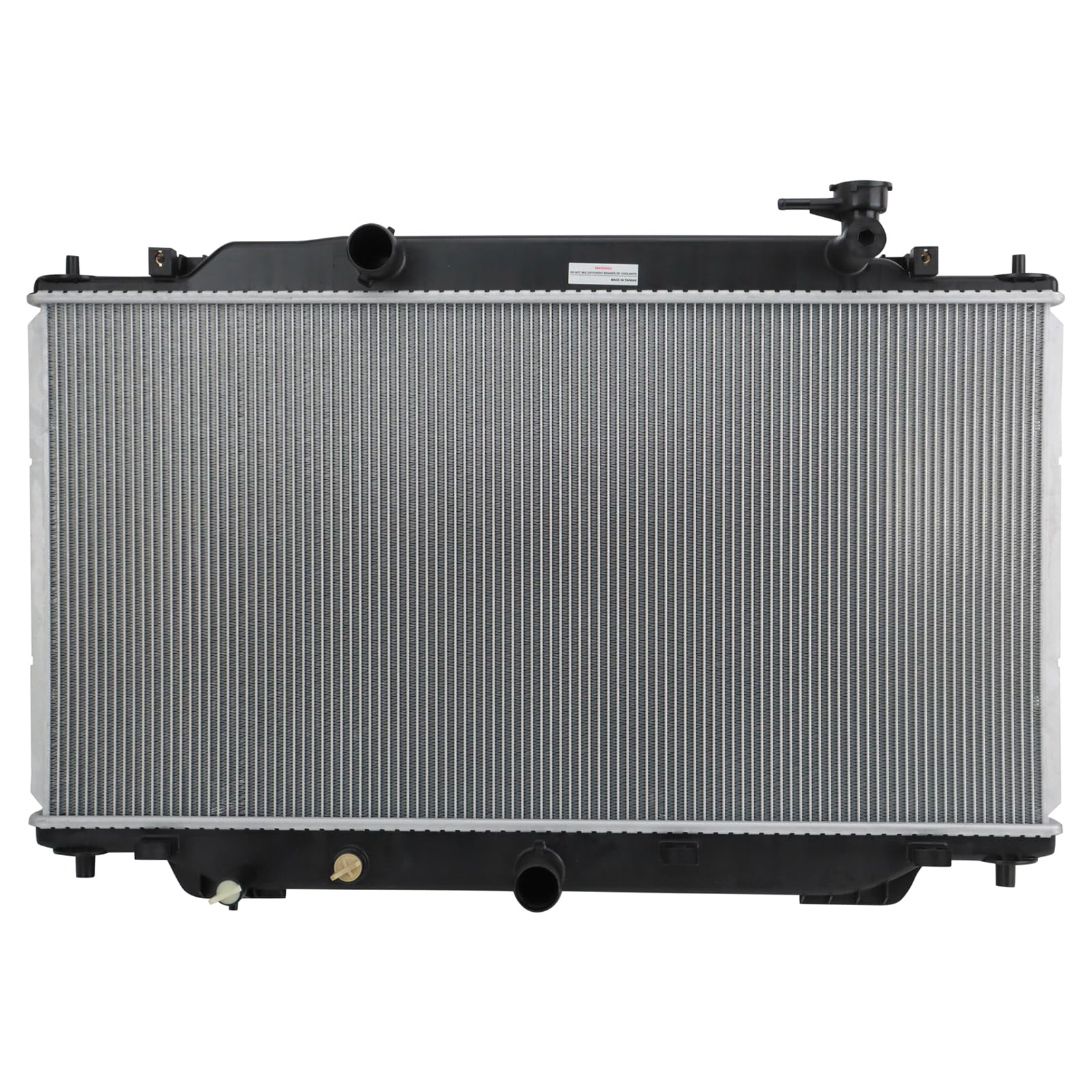 Trq Radiator Assembly Aluminum Core Compatible With 14-18 Mazda 3