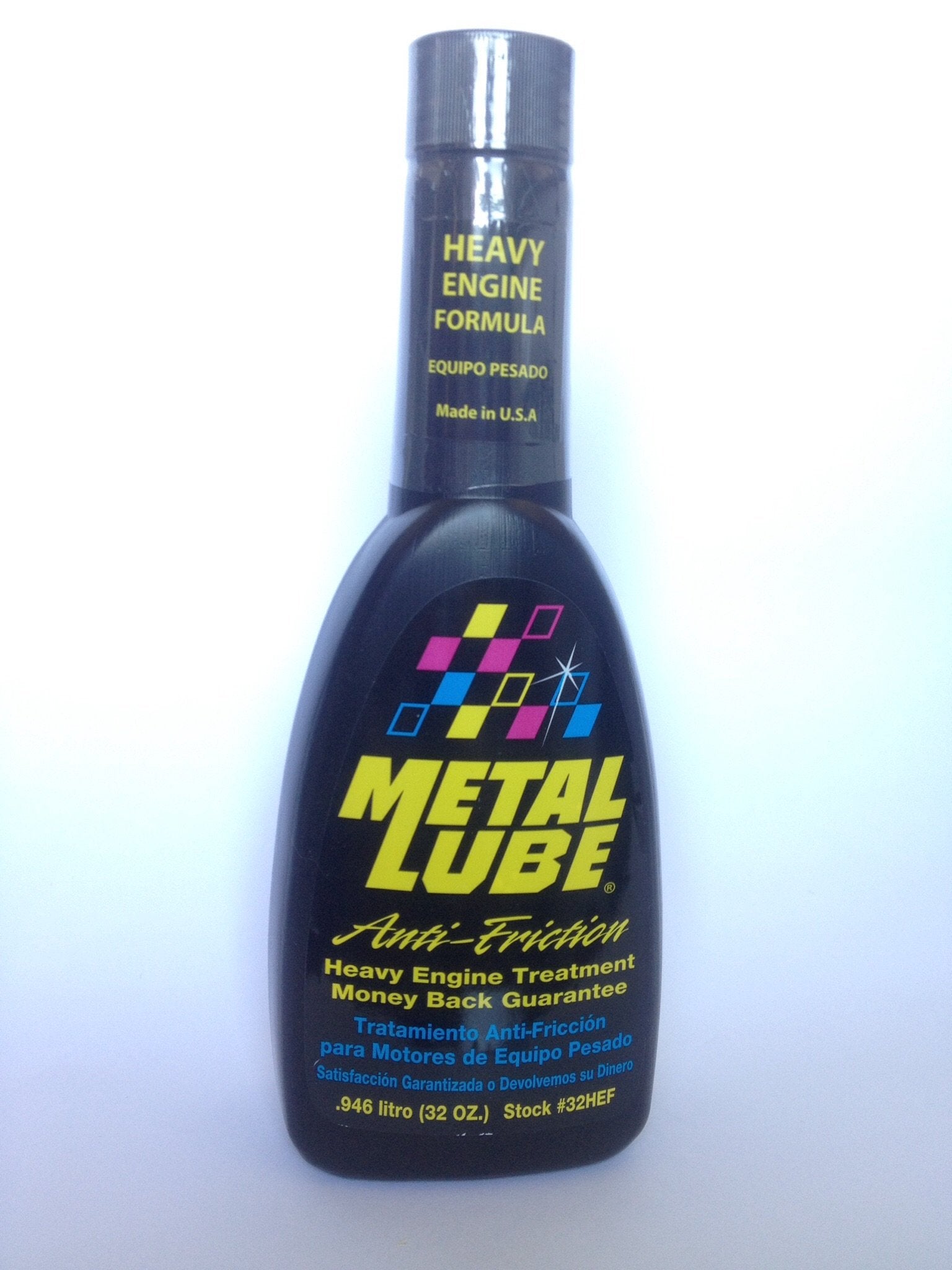 Metal Lube Anti-Friction Heavy Engine Treatment 32 Oz (1)
