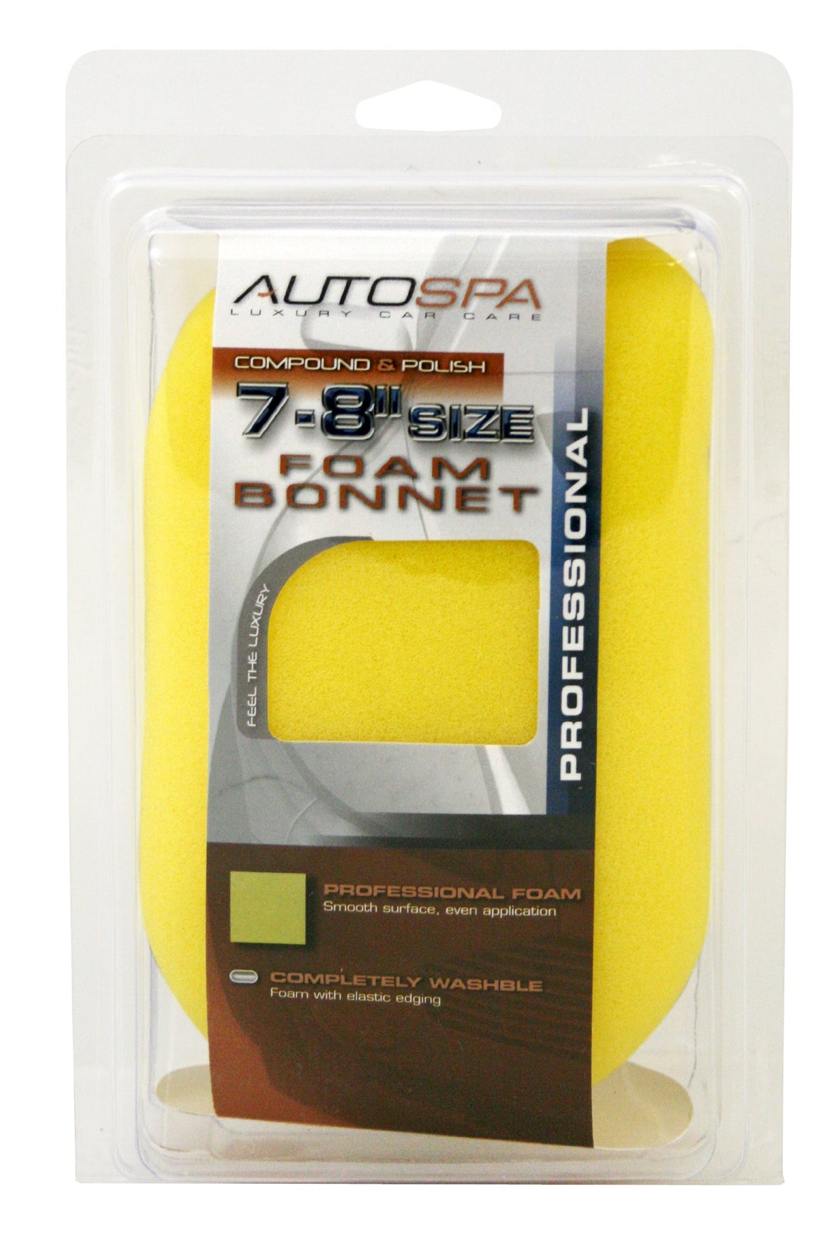 Autospa 40410As Foam 7-8'' Polishing Bonnet