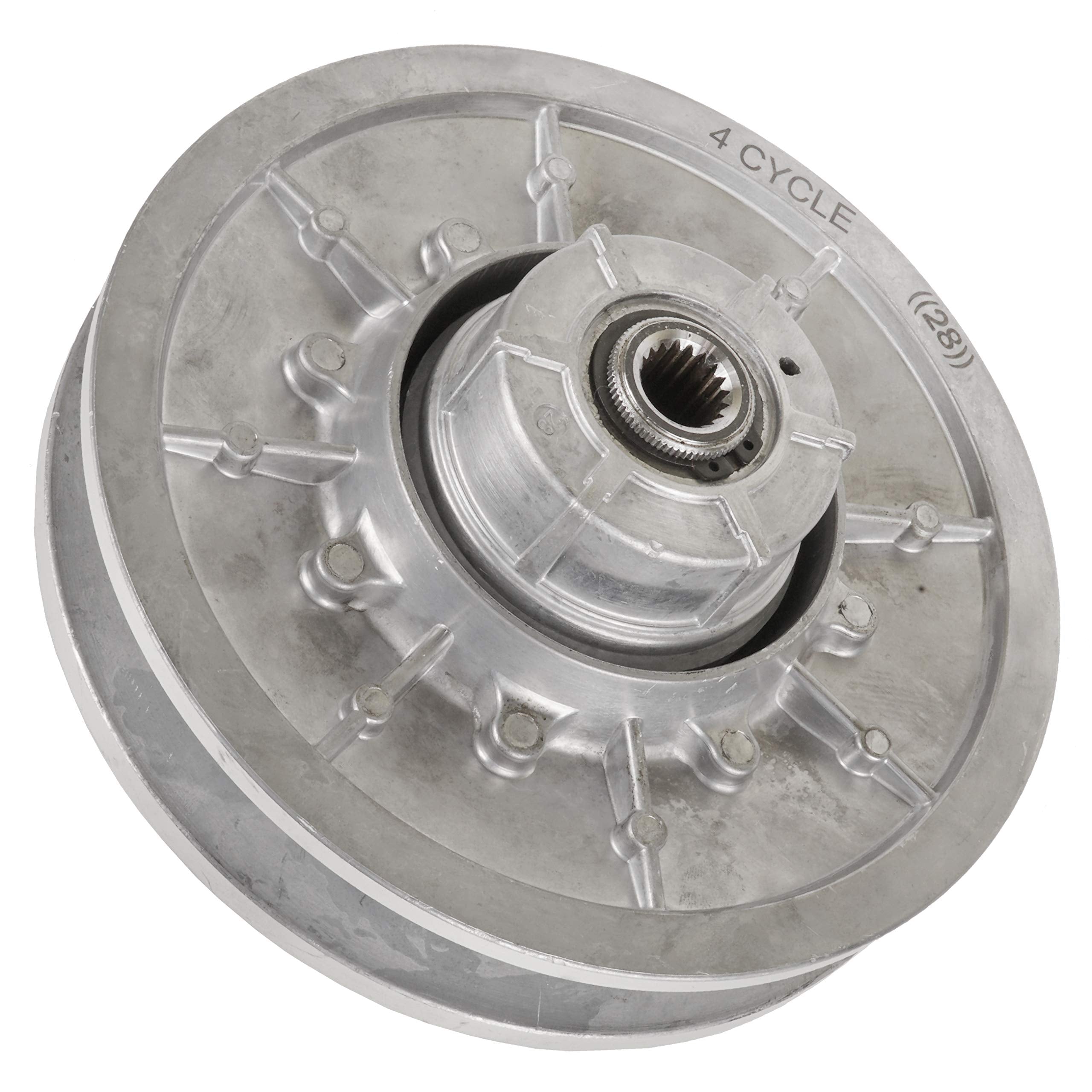 Caltric Rear Driven Clutch 28 degree Compatible with EZGO 4 cycle TXT ST 1991-Up 26301-G03
