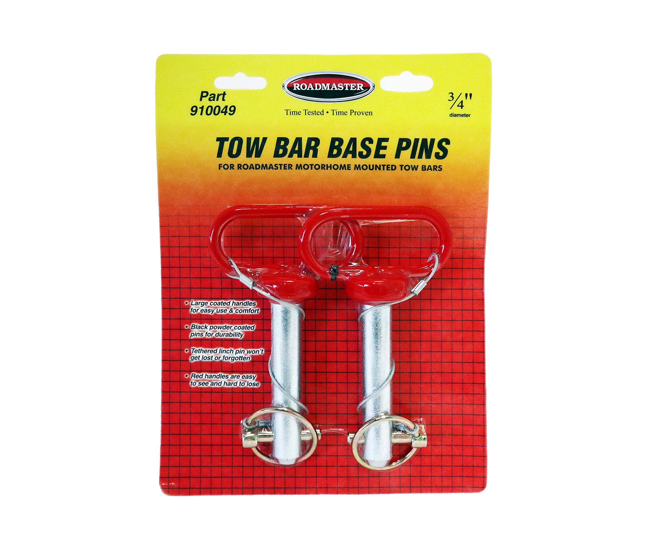 Roadmaster 910049 Tow Bar Base Pin - 3/4 Inch (Pack Of 2)