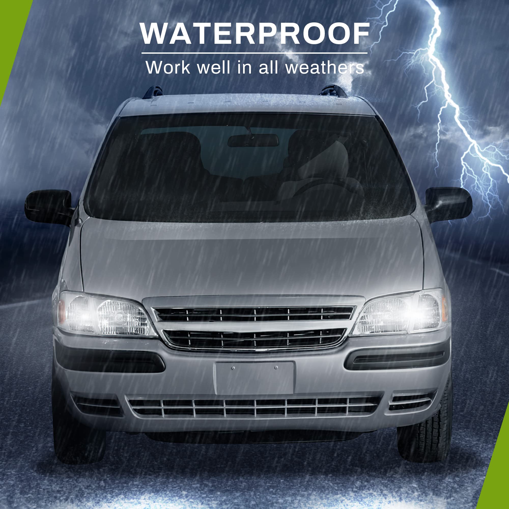 Autosaver88 Headlight Assembly Compatible With 1997-2005 Chevy Venture/ 97-04 Oldsmobile Silhouette/ 97-98 Pontiac Trans Sport/