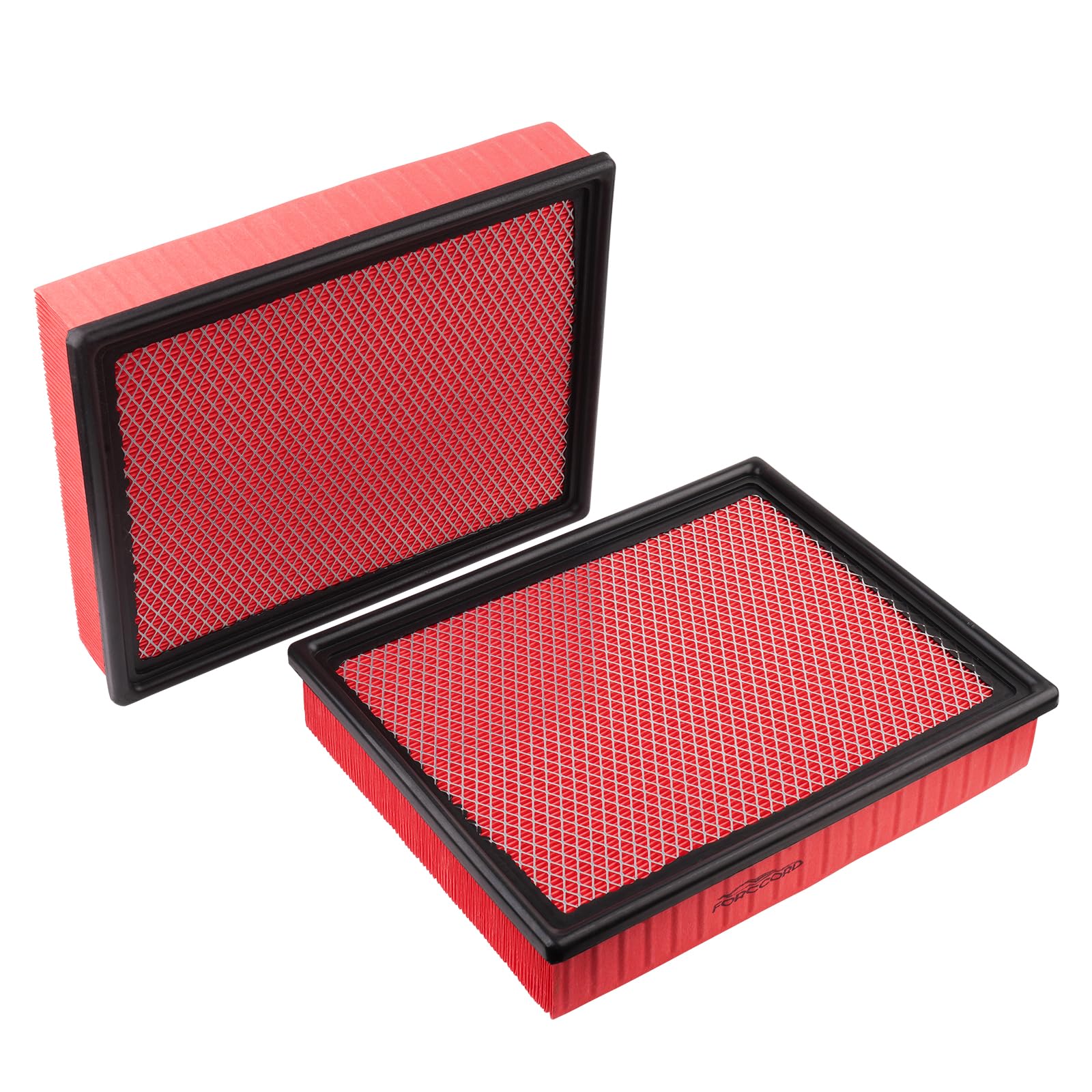 RVgolf 2PCS Engine Air Filter Fit for Silverado 1999-2019, Suburban 2000-2019, Tahoe2000-2019, Sierra1999-2019, Yukon 2000-2019 