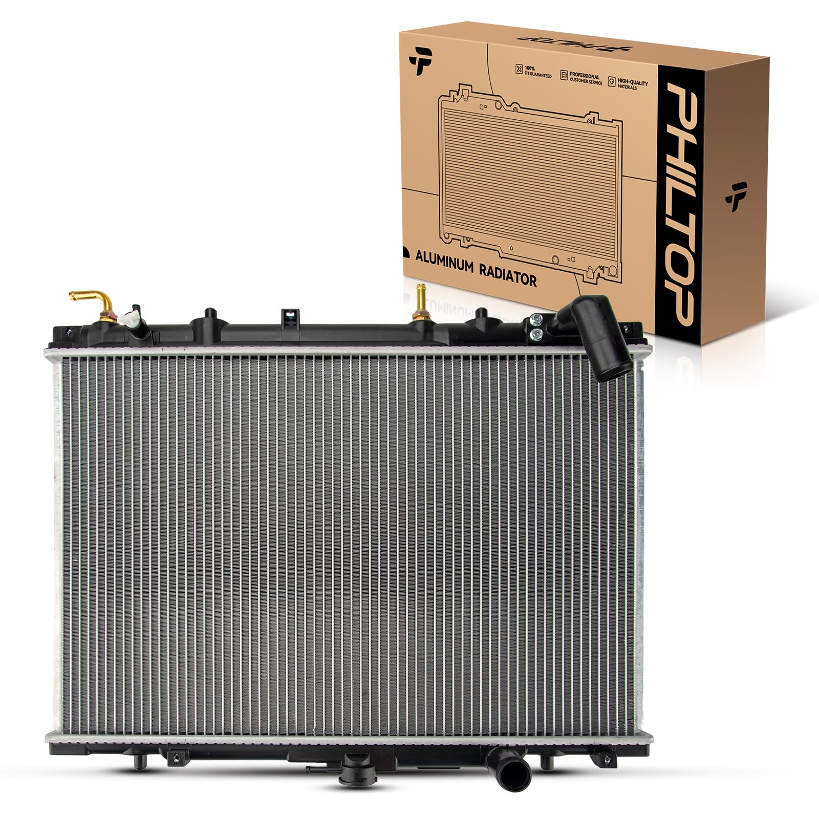 PHILTOP Car Radiators Compatible with 1999-2003 Montero Sport 3.5L CU2278