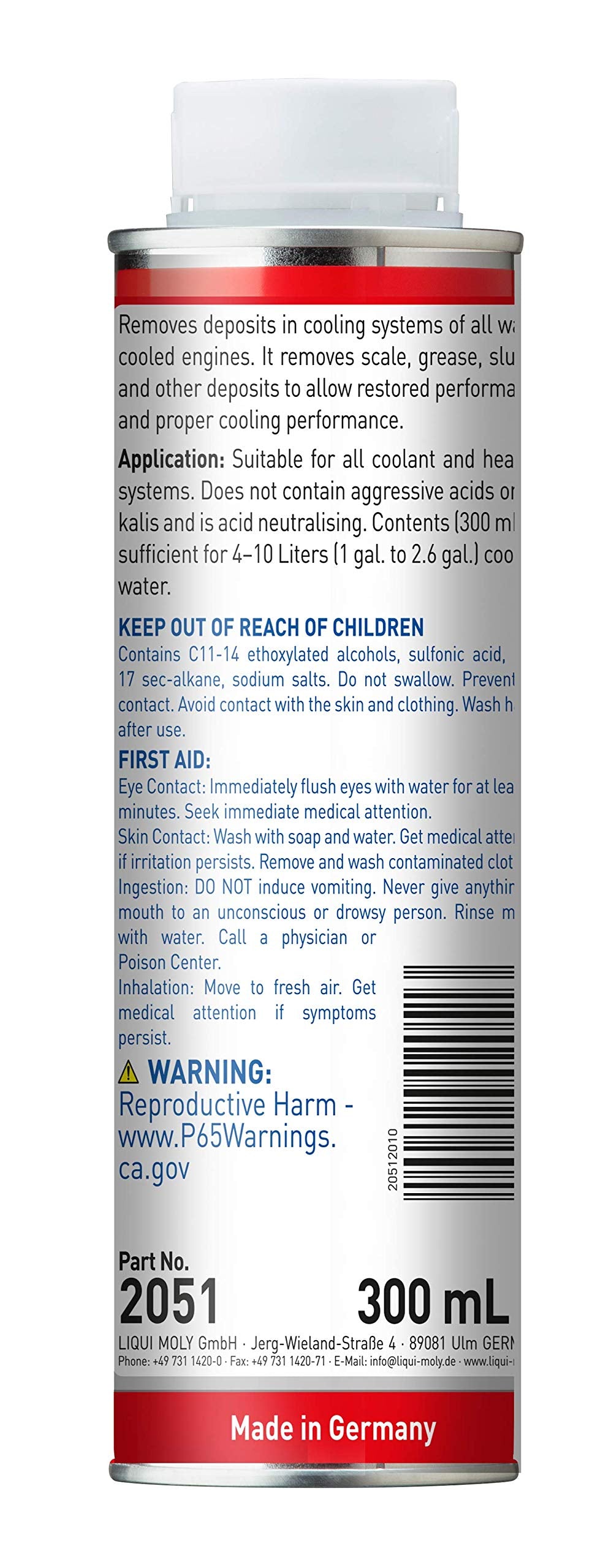 Liqui Moly Radiator Cleaner | 300 Ml | Cooler Additive | Sku: 2051