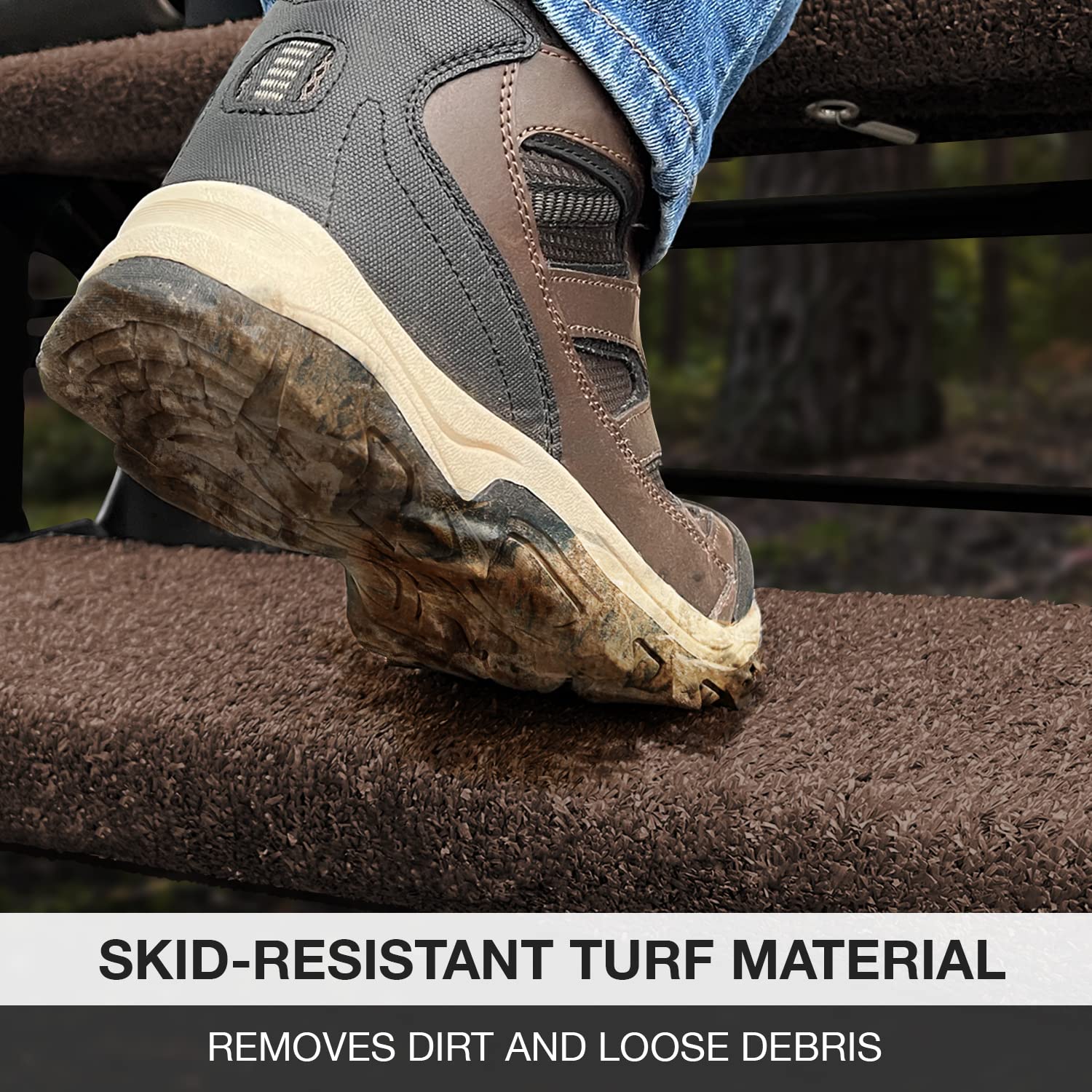 Prest-O-Fit 2-1070 Wraparound+Plus Step Rugs, 20 - Espresso