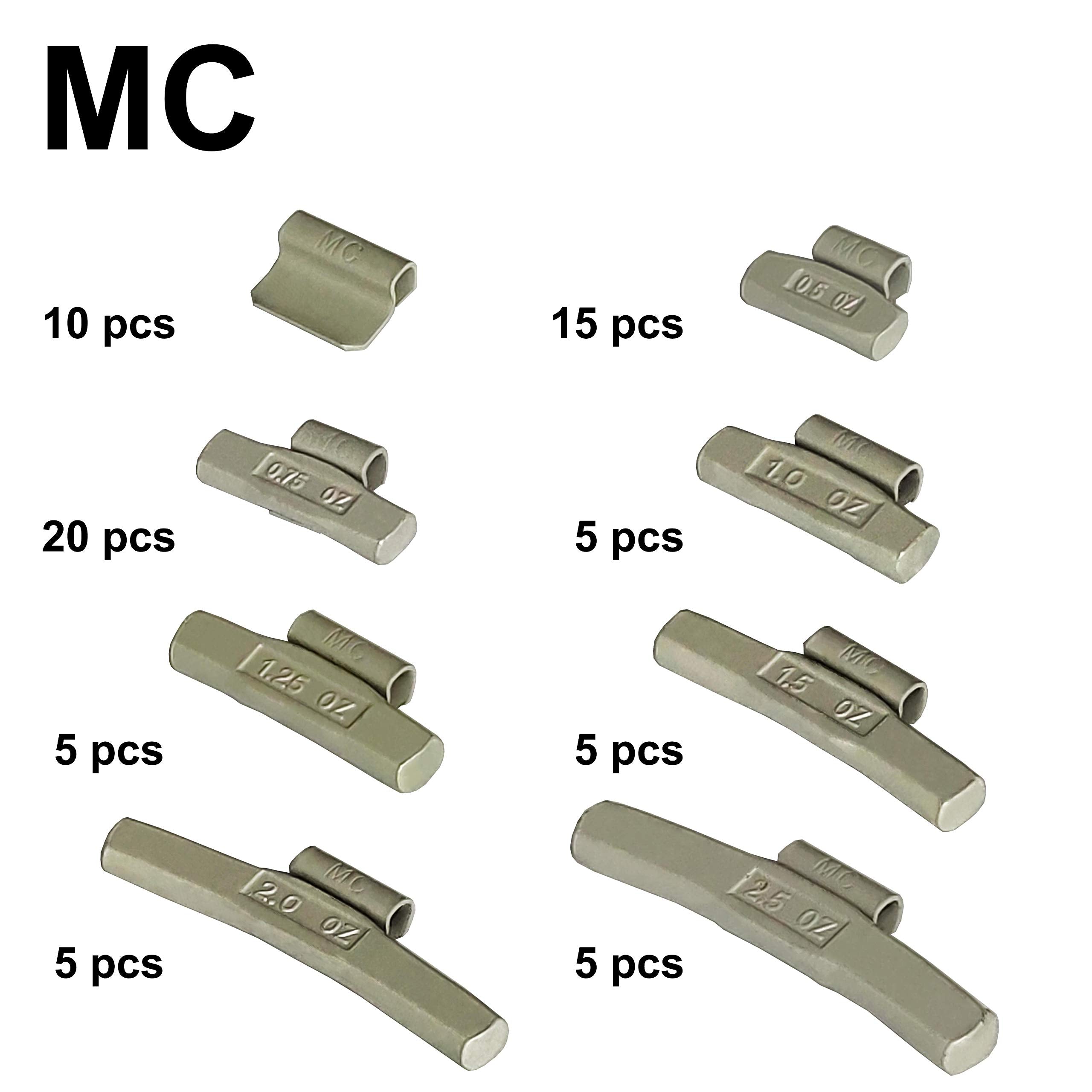Zerint Mc-M70 Wheel Weight Kit Mc Style 70Pcs/Kit