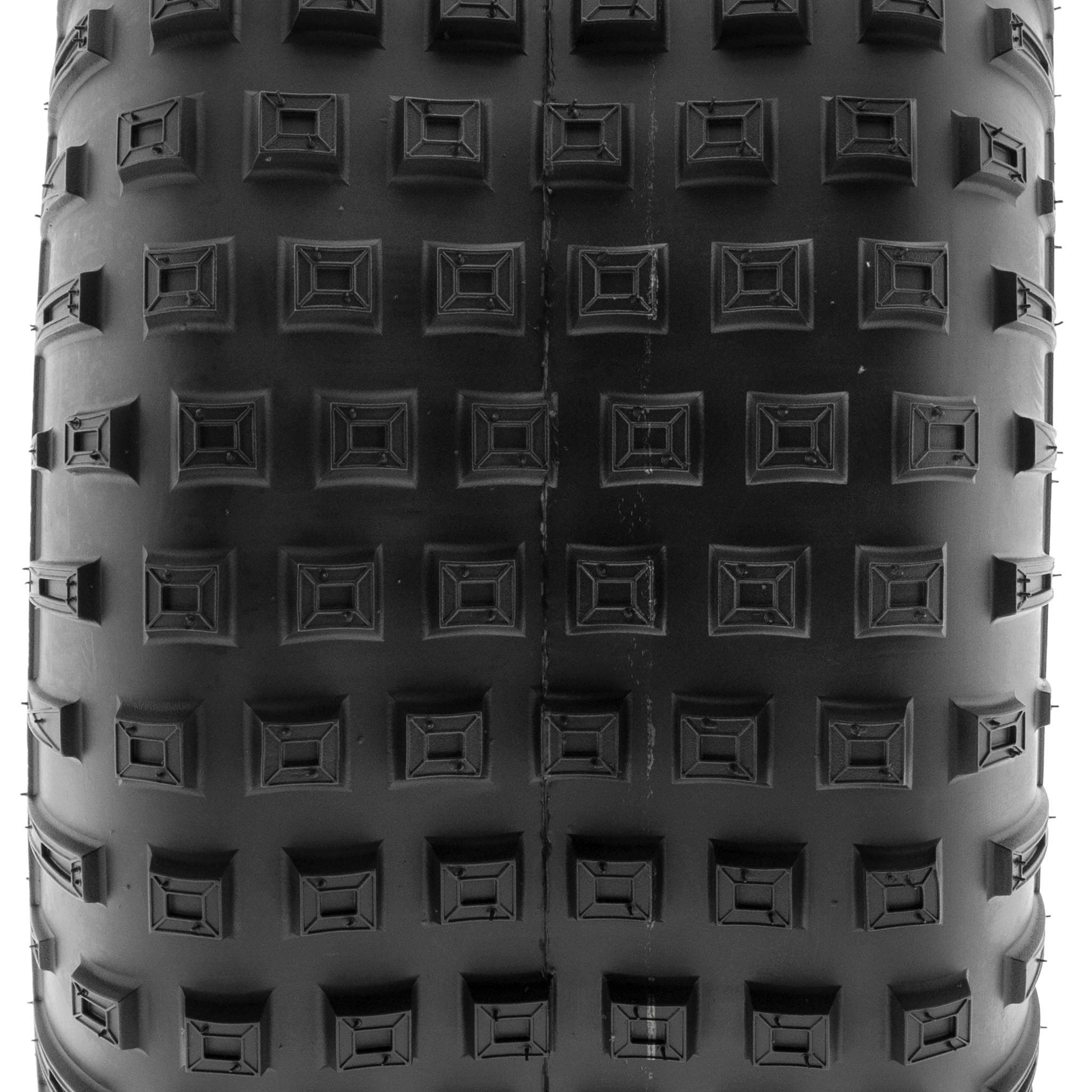 Pair Of 2 Sunf 25X12-9 25X12X9 Quad Atv Utv All Terrain 6 Ply Tires, Tubeless A011