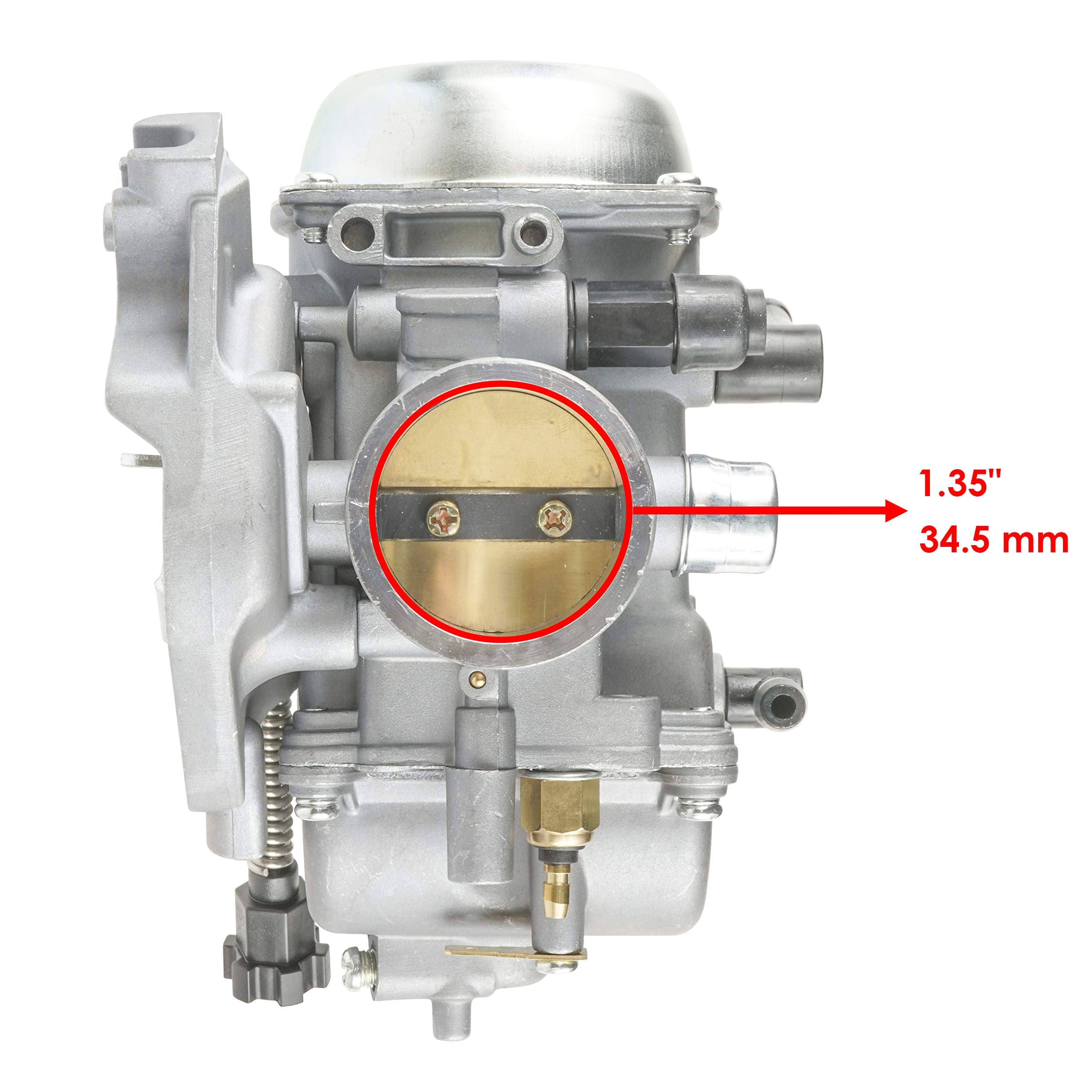 Caltric Carburetor Compatible With Kawasaki Prairie 360 Kvf360 Kvf 360 2X4 4X4 2008-2012 2013