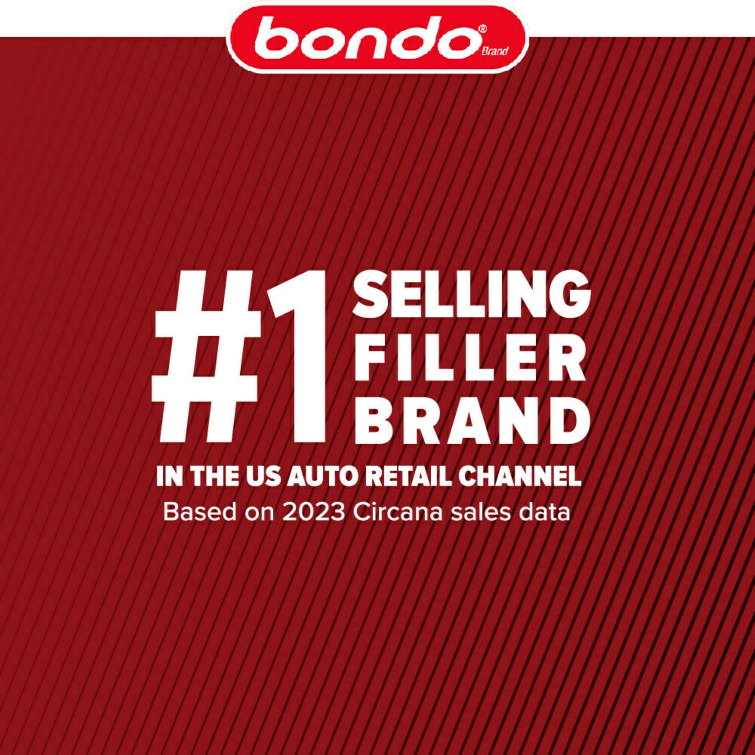 Bondo® Fast Dry Filler FD-QT-ES, 25 oz (708.74 g), 6 per case, Units per Each