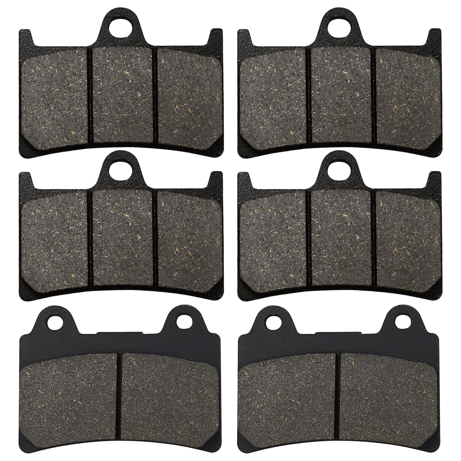 Cyleto Front And Rear Brake Pads For Yamaha Roadstar 1700 Xv1700 2004-2009 Xv 1700 Road Star Midnight Silverado 2004 2005 2006 2