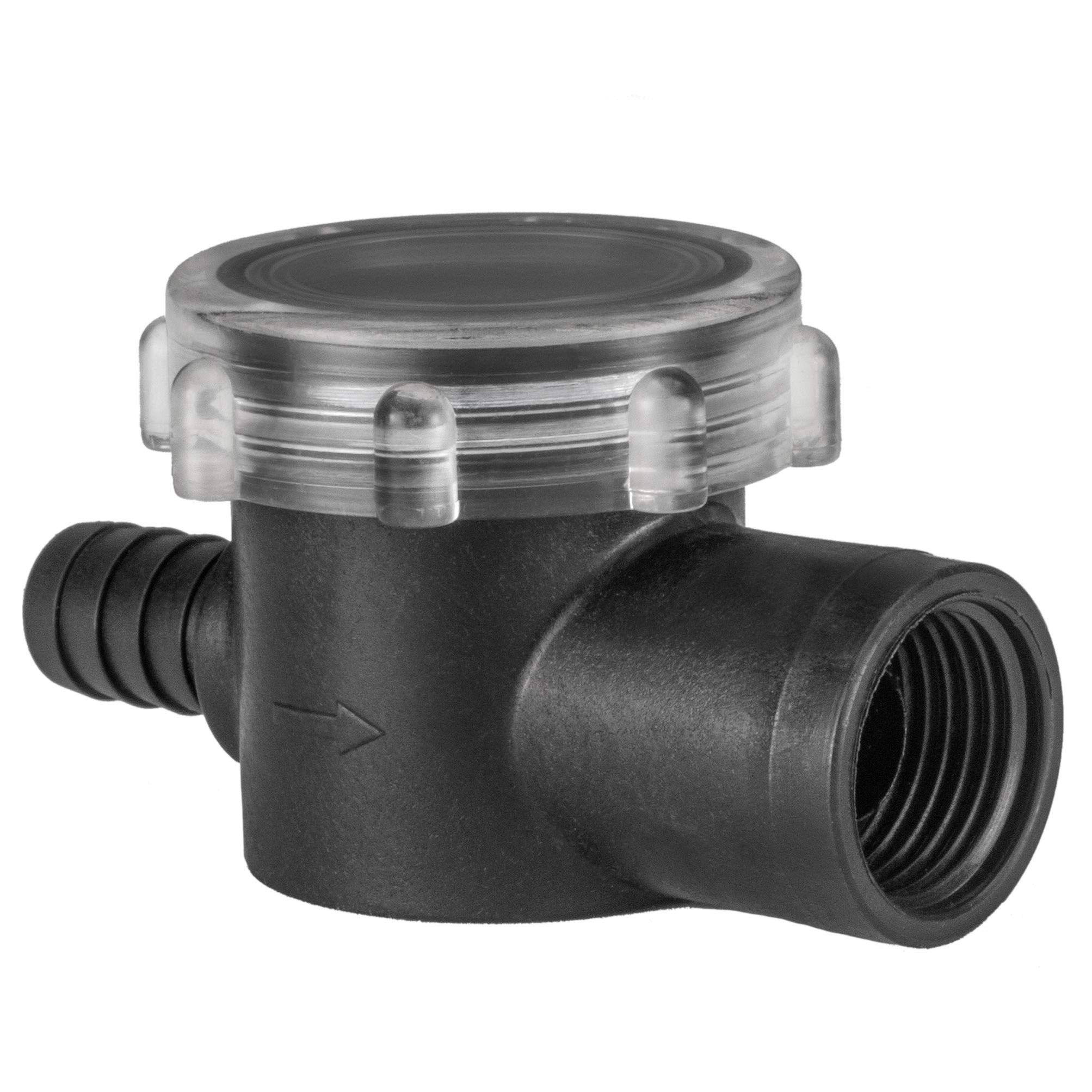 Shurflo Rv Marine Boat 115V 3.0Gpm Water Pump 4008-171-A65/E65 Revolution With Strainer