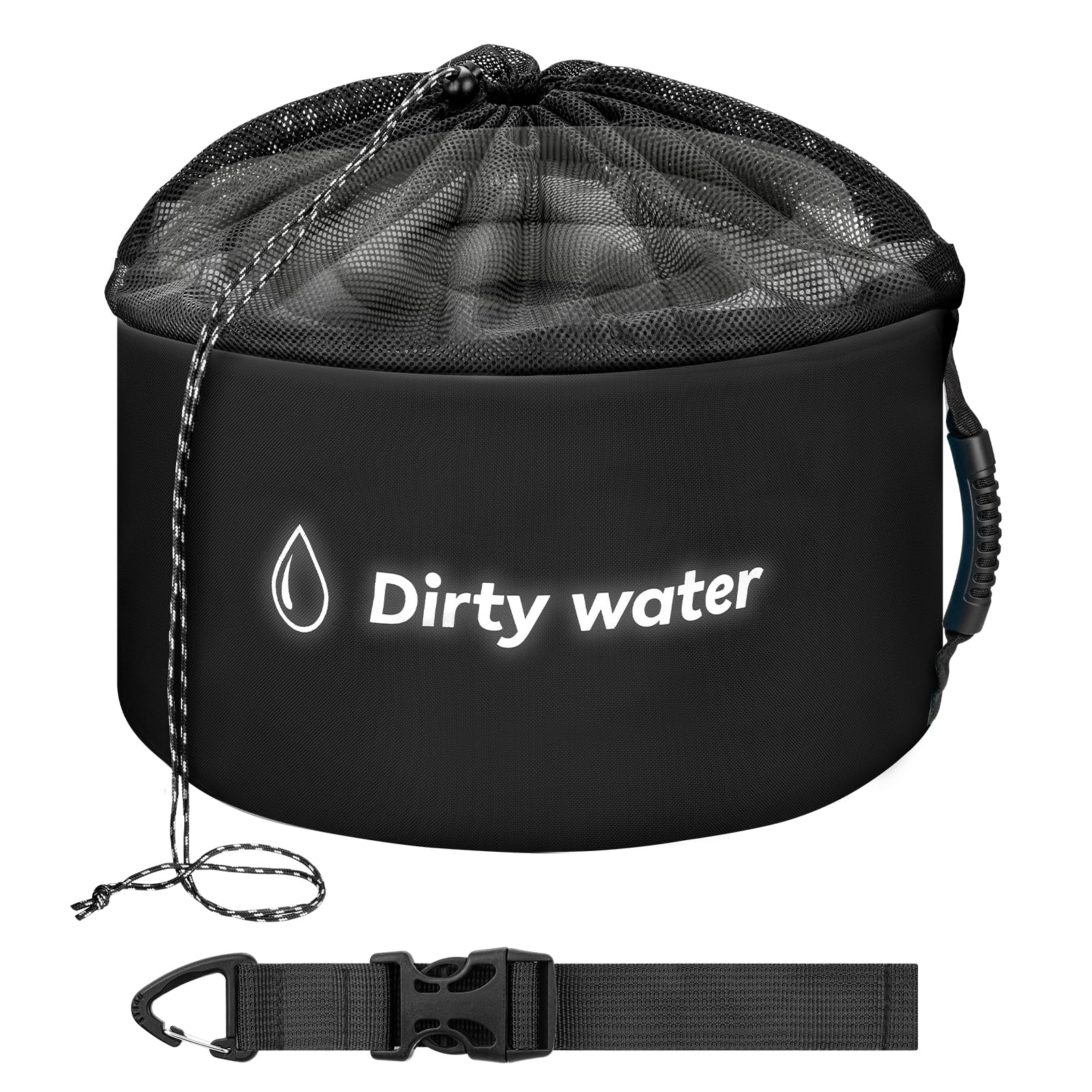 Tecreddy RV Sewer Hose Storage, Heavy Duty Waterproof Camper Storage Bags for Sewer Hose, Black Water Hoses, Black
