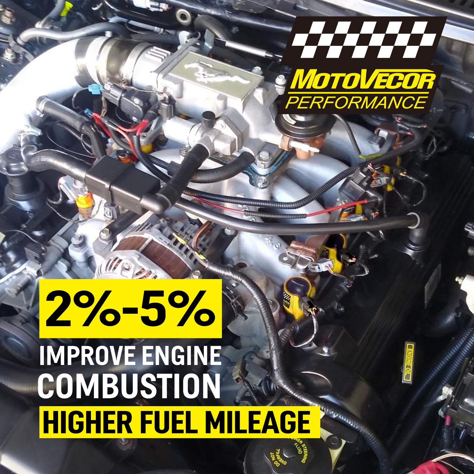 High Performance Ford Ignition Coil Pack Set - 8 Pack Extra 15% Energy for F-150 F-250 F-350 4.6L 5.4L V8 DG508 DG457 DG472 DG49