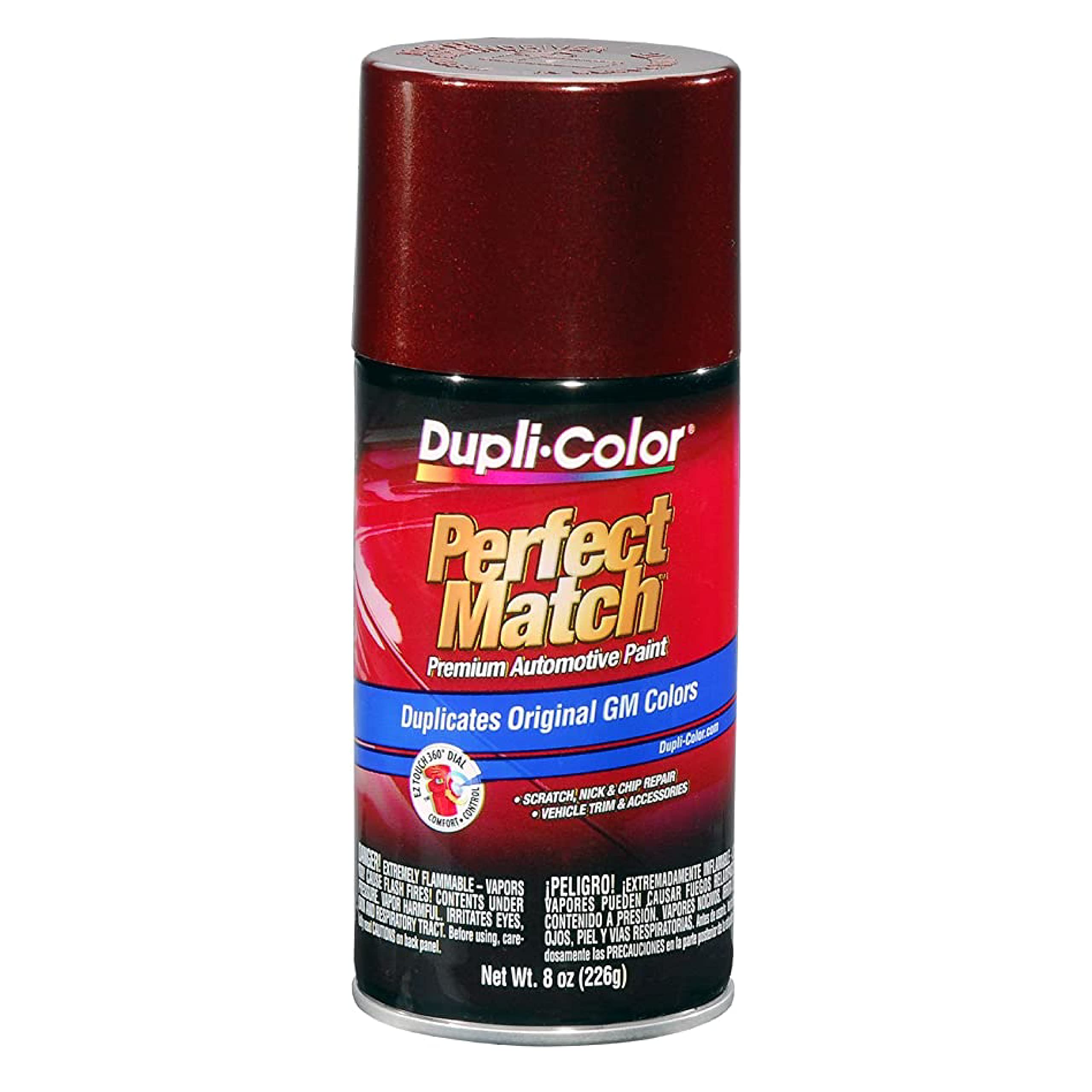 Dupli-Color Ebgm05217-6Pk Perfect Match Automotive Spray Paint - General Motors Dark Toreador Metallic, 51 Wa203C, Wa334D, Wa257
