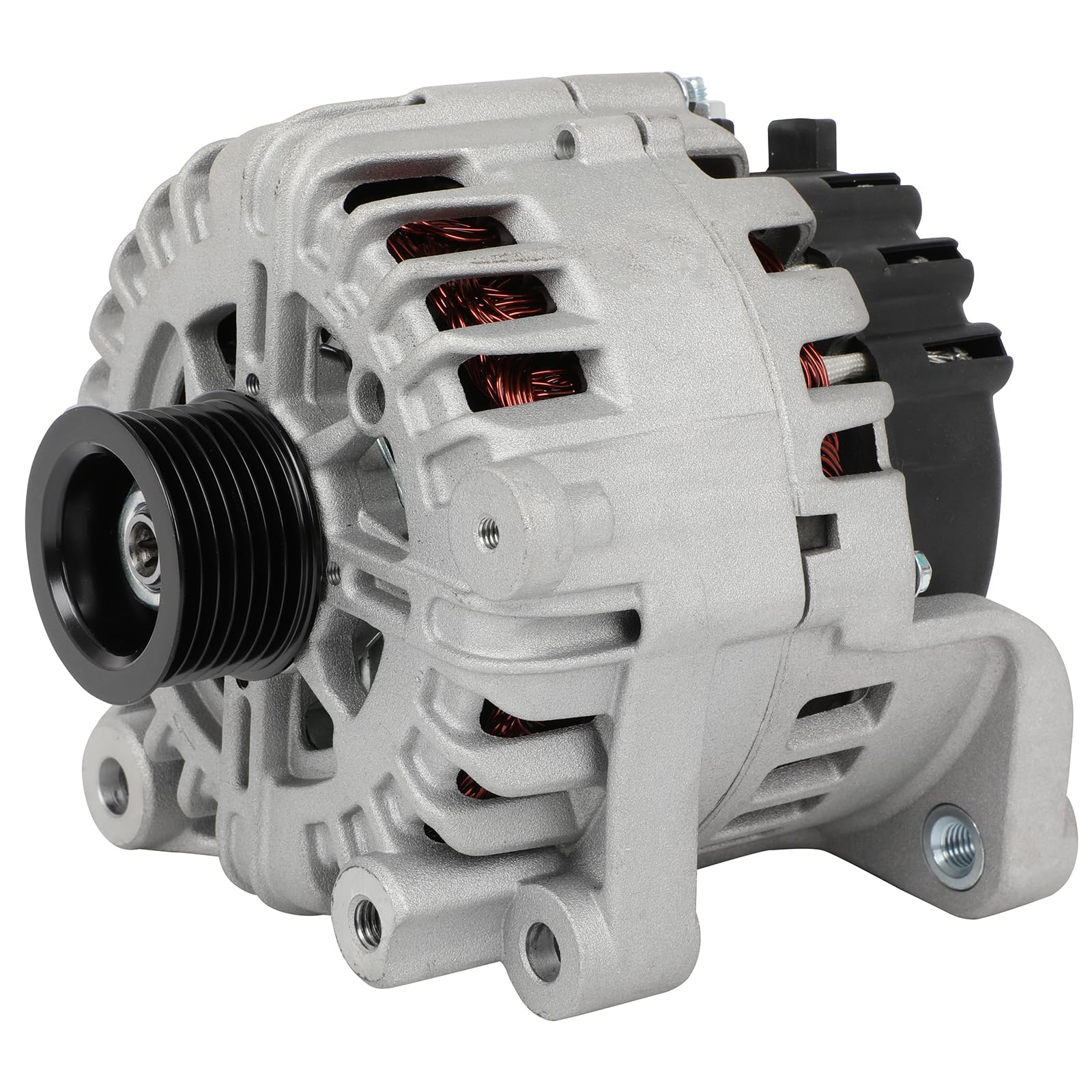 SCITOO Alternator Fit for BMW X5 V8 4.8L 07-10 - 12V 230Amp CW S7 Pulley Class, Replace OE 11397 AVA0087, 12943, 213-9248, 90-22