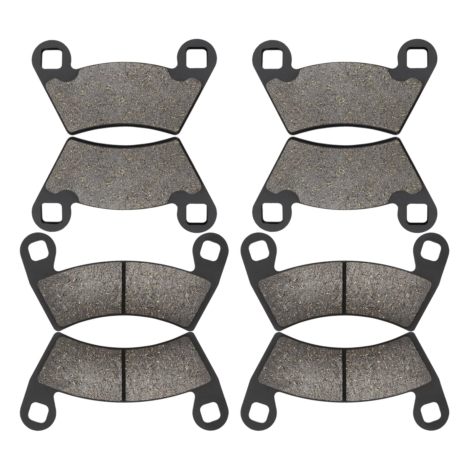 Front And Rear Brake Pads For Polaris Ranger 500 570 800 700 900, Rzr 900 Xp, Ranger 900 Xp, Ranger 800 Xp 4X4, Ranger Xp 700, R