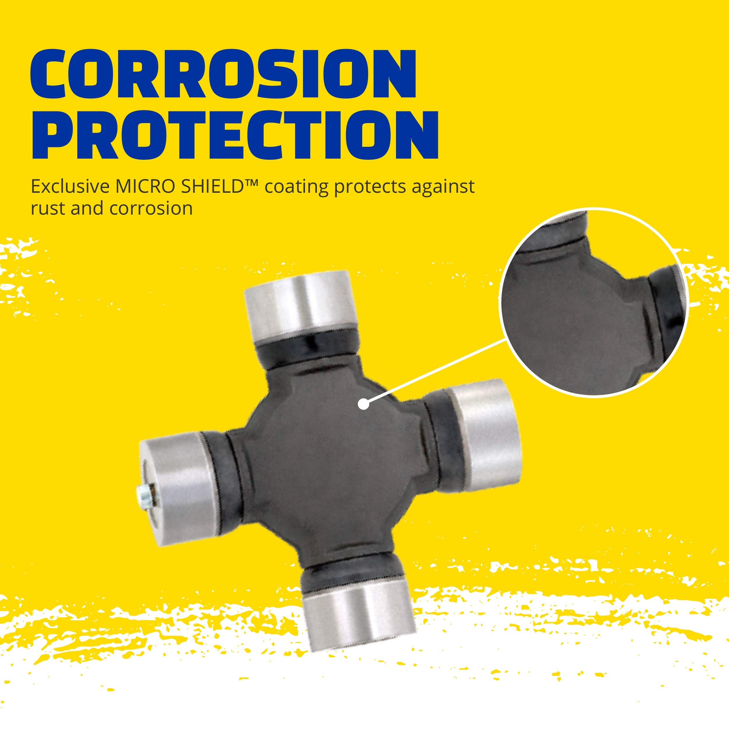 Moog 291 Non-Greaseable Super Strength Universal Joint For Ram 2500